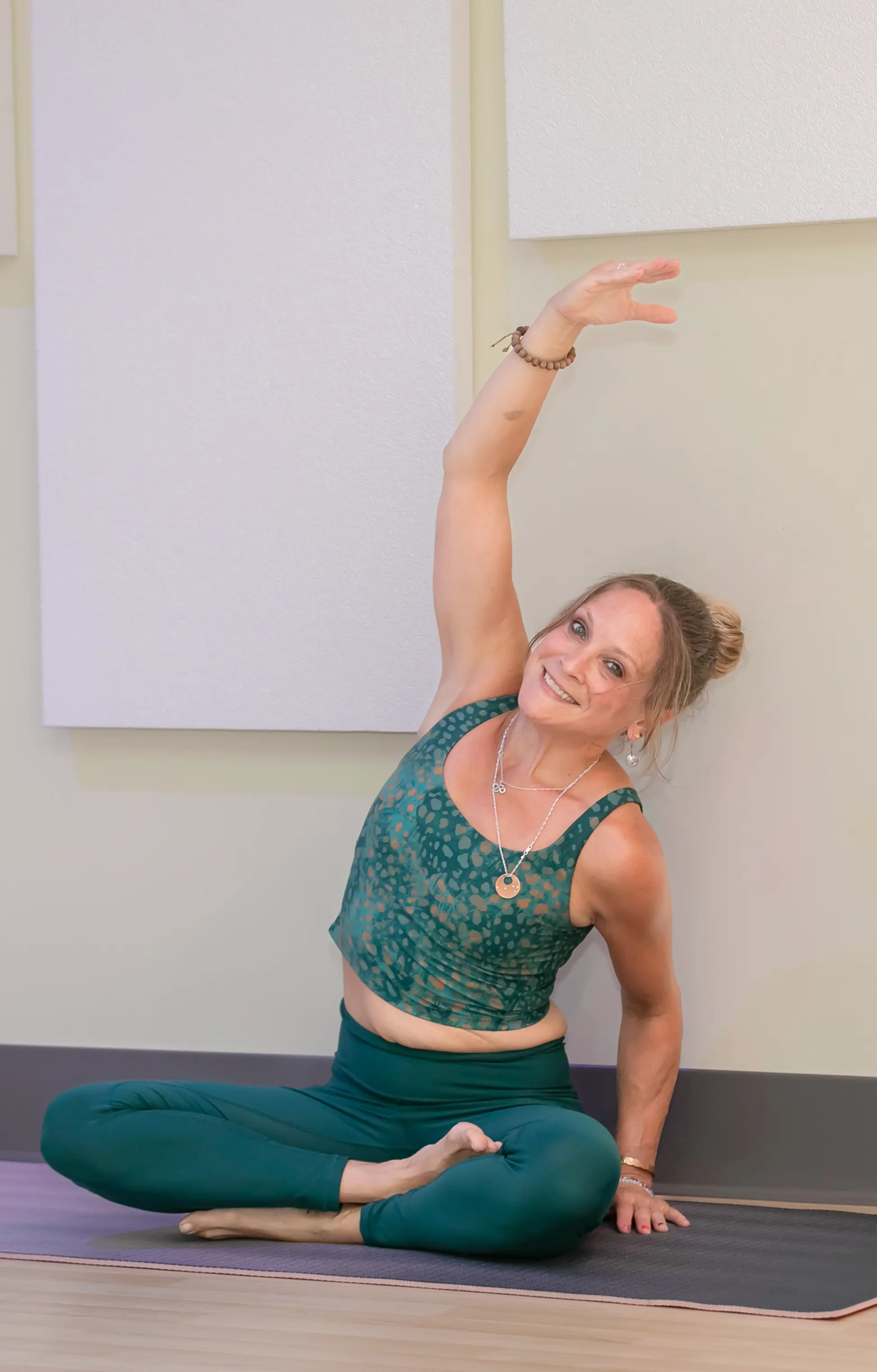 Women doing hot yoga on helios yoga in loudonville