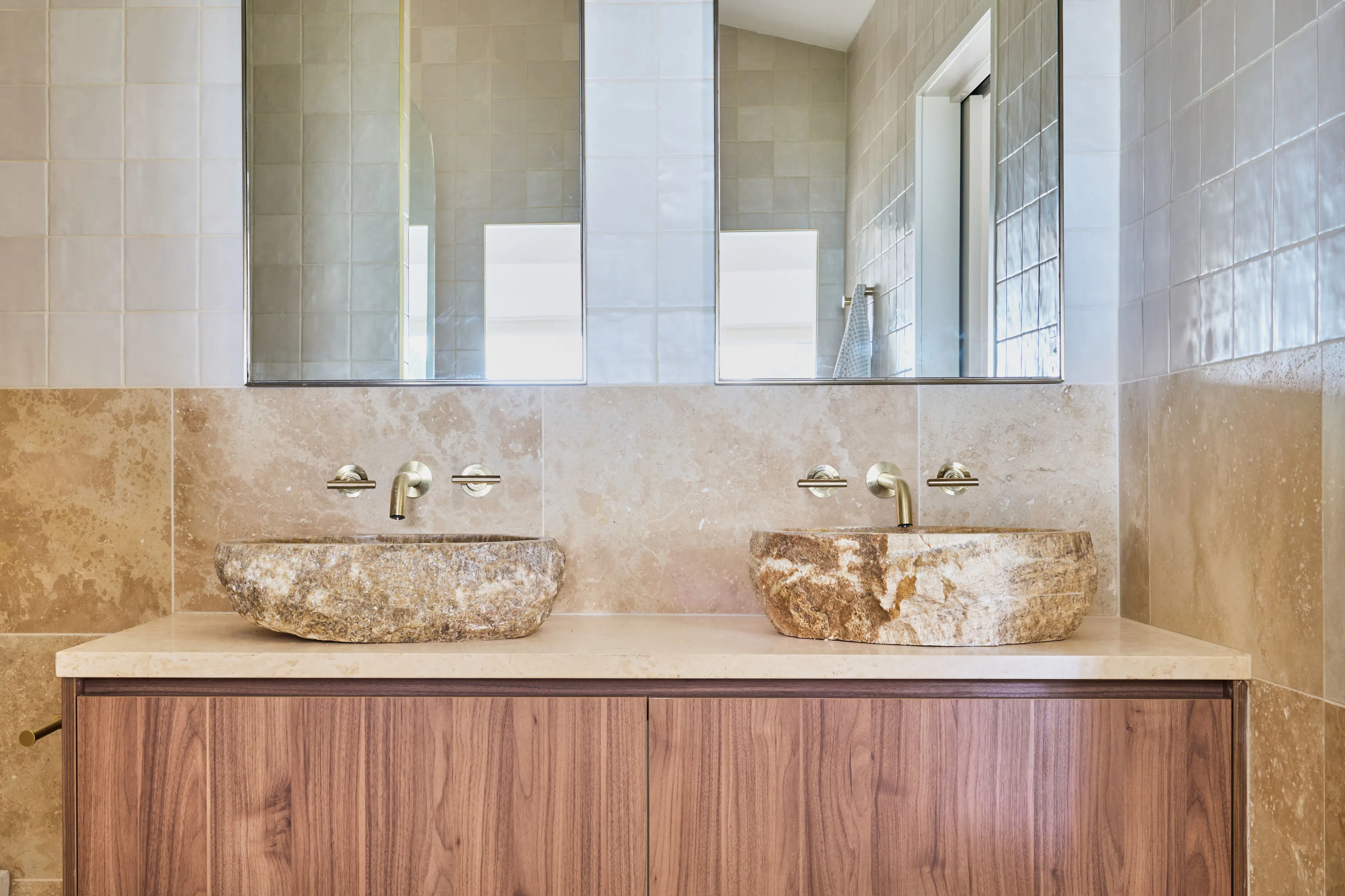 Private suite deck and accommodation at Karma Suites Montville