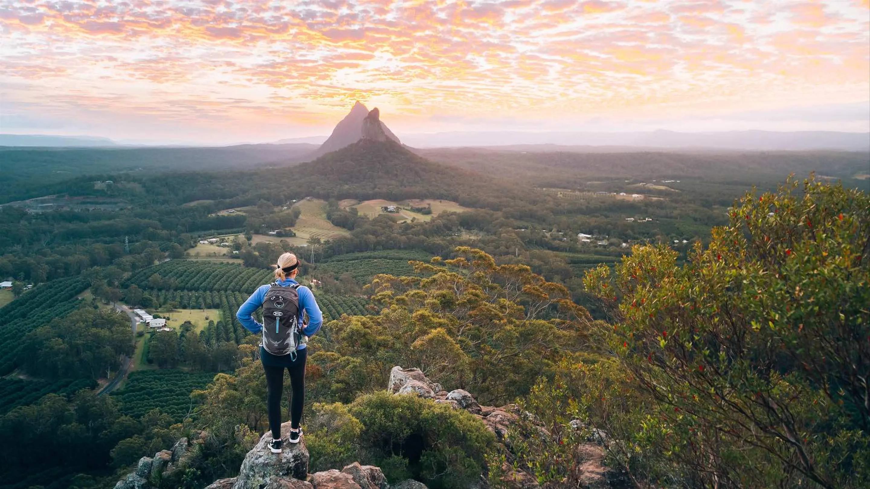 Mount Ngungun in the Sunshine Coast Hinterland near Karma Suites Montville