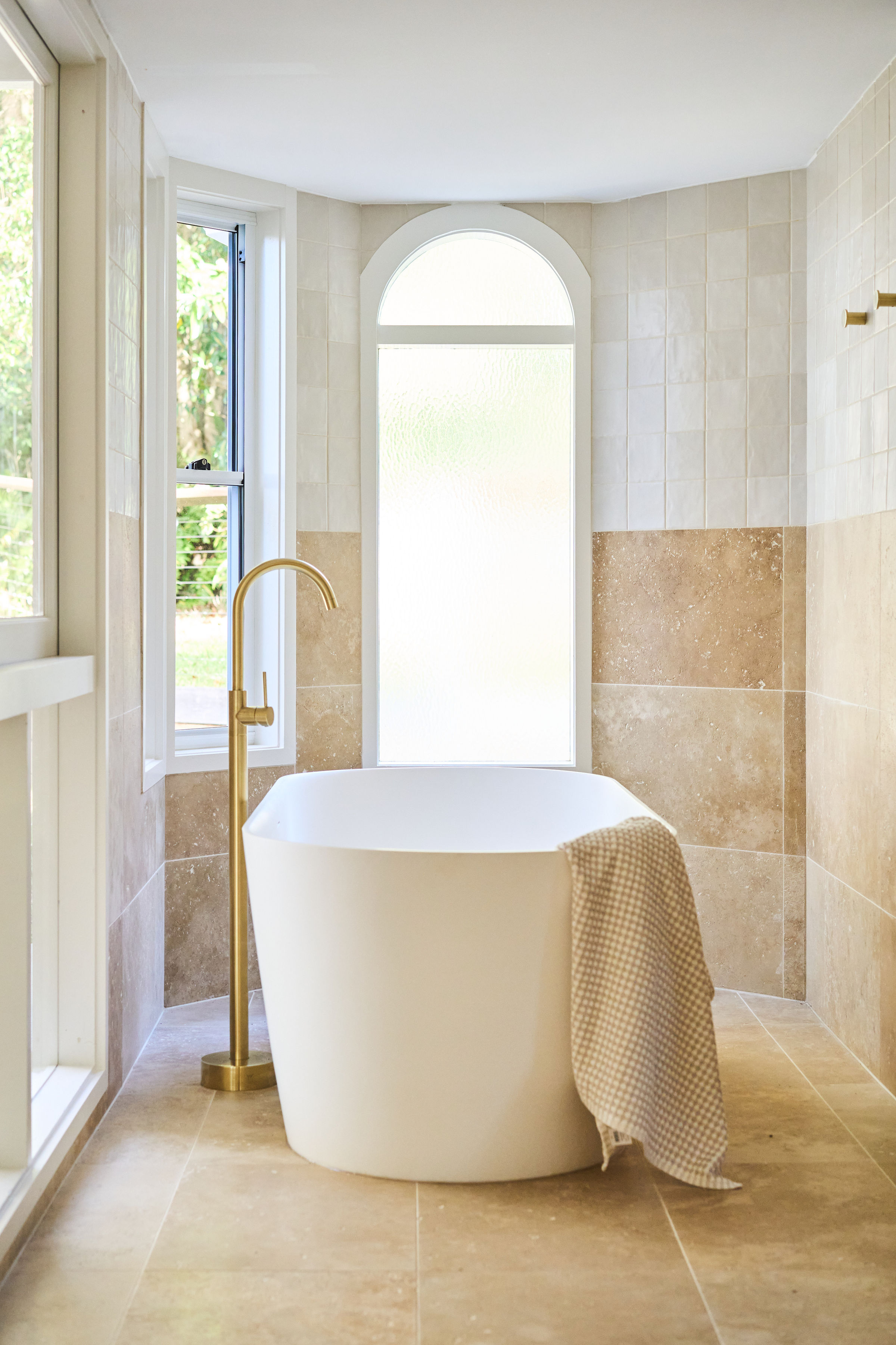 Gardenview Suite 3 bathroom amenities at Karma Suites Montville