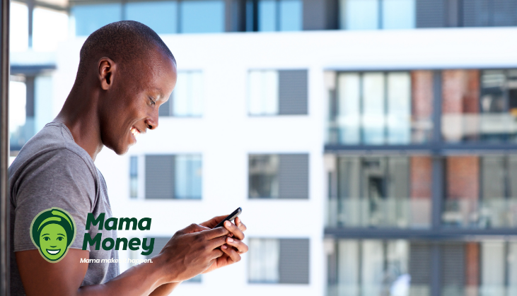 young man using his cellphone
