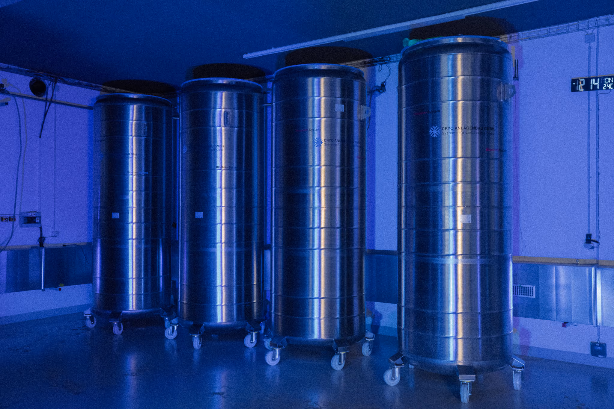 Long-term storage dewars