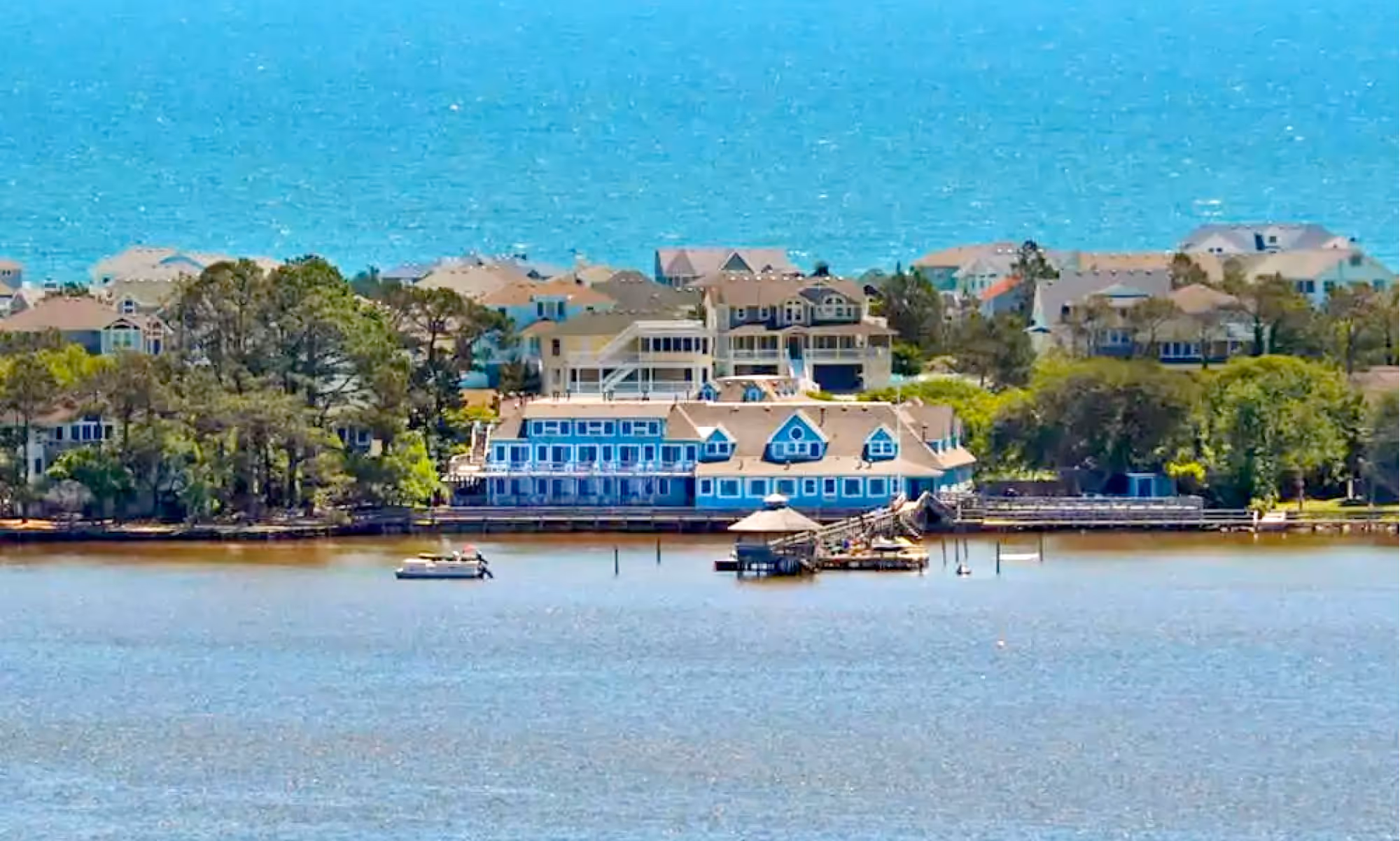 Inn at Corolla, soundside setting