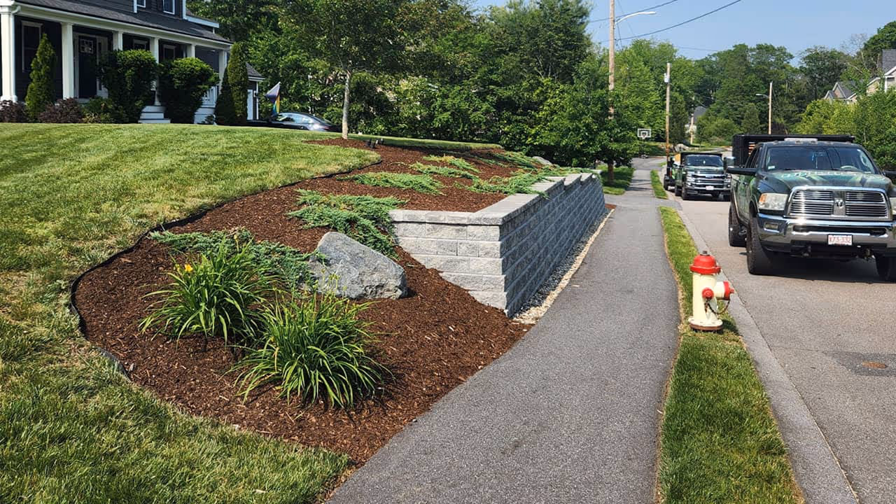 Custom landscape design and 3D planning by O’Flaherty Lawn Care in Attleboro, MA near me