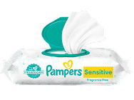 sensitive wipes packshot