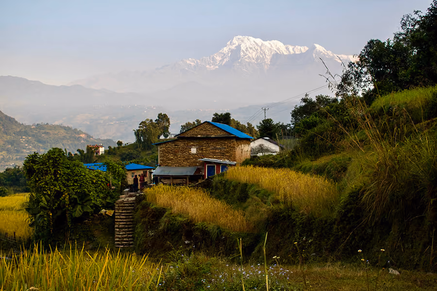 Home in Nepal near Pokhara