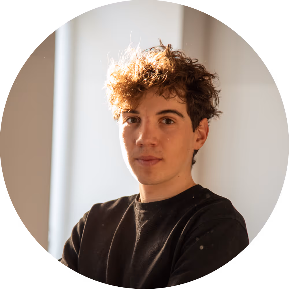 Portraitaufnahme von Bike Fitter Filip.