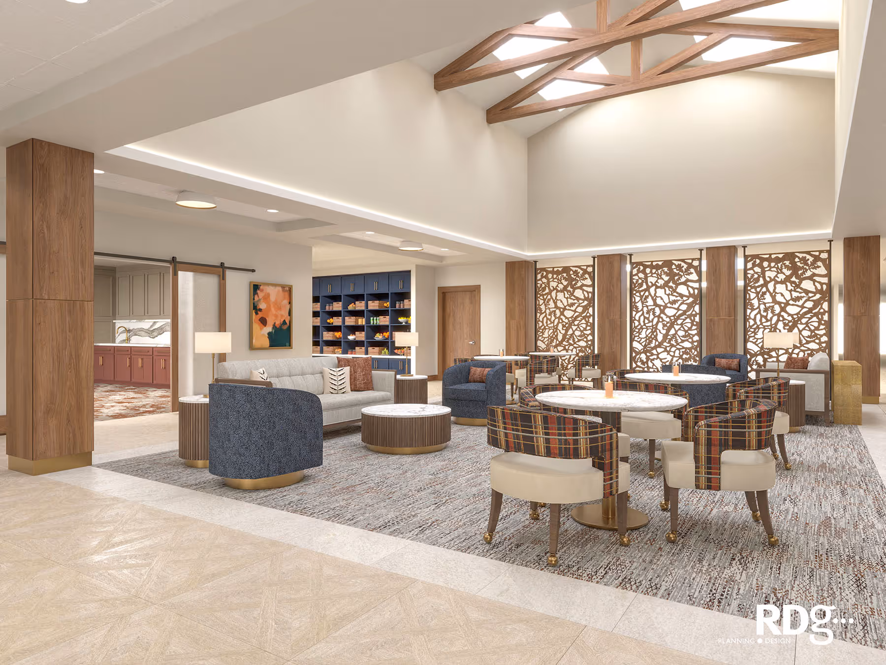 Barney Greathouse Activity Building - Atrium