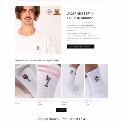 fashion drinks card image