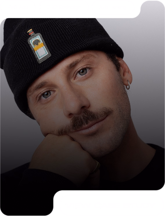 fashion drinks desktop slider card