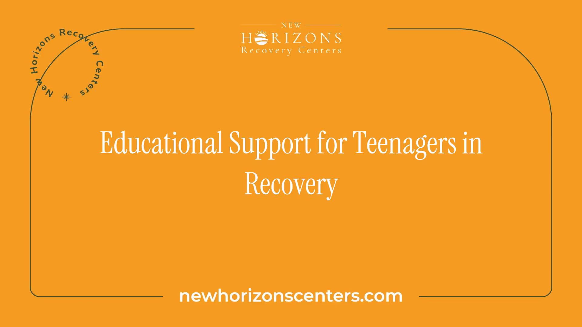 Educational Support for Teenagers in Recovery