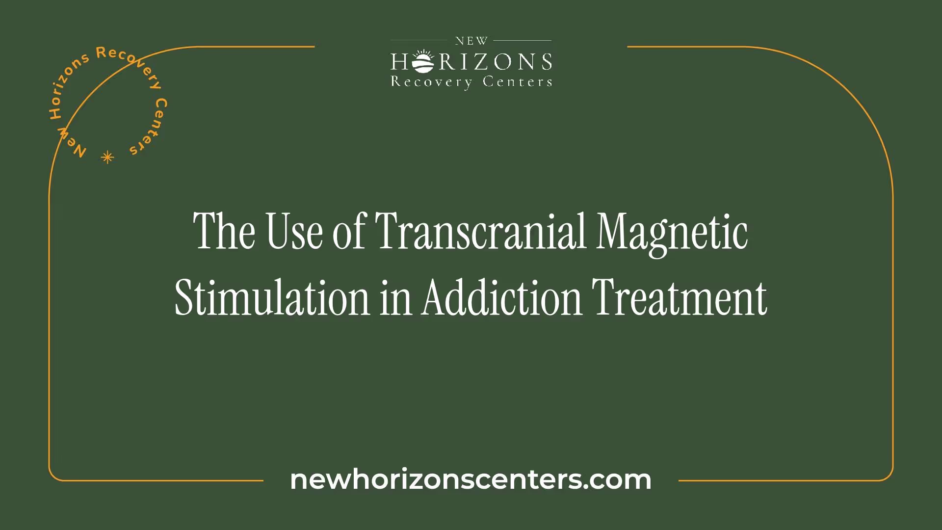 The Use of Transcranial Magnetic Stimulation in Addiction Treatment