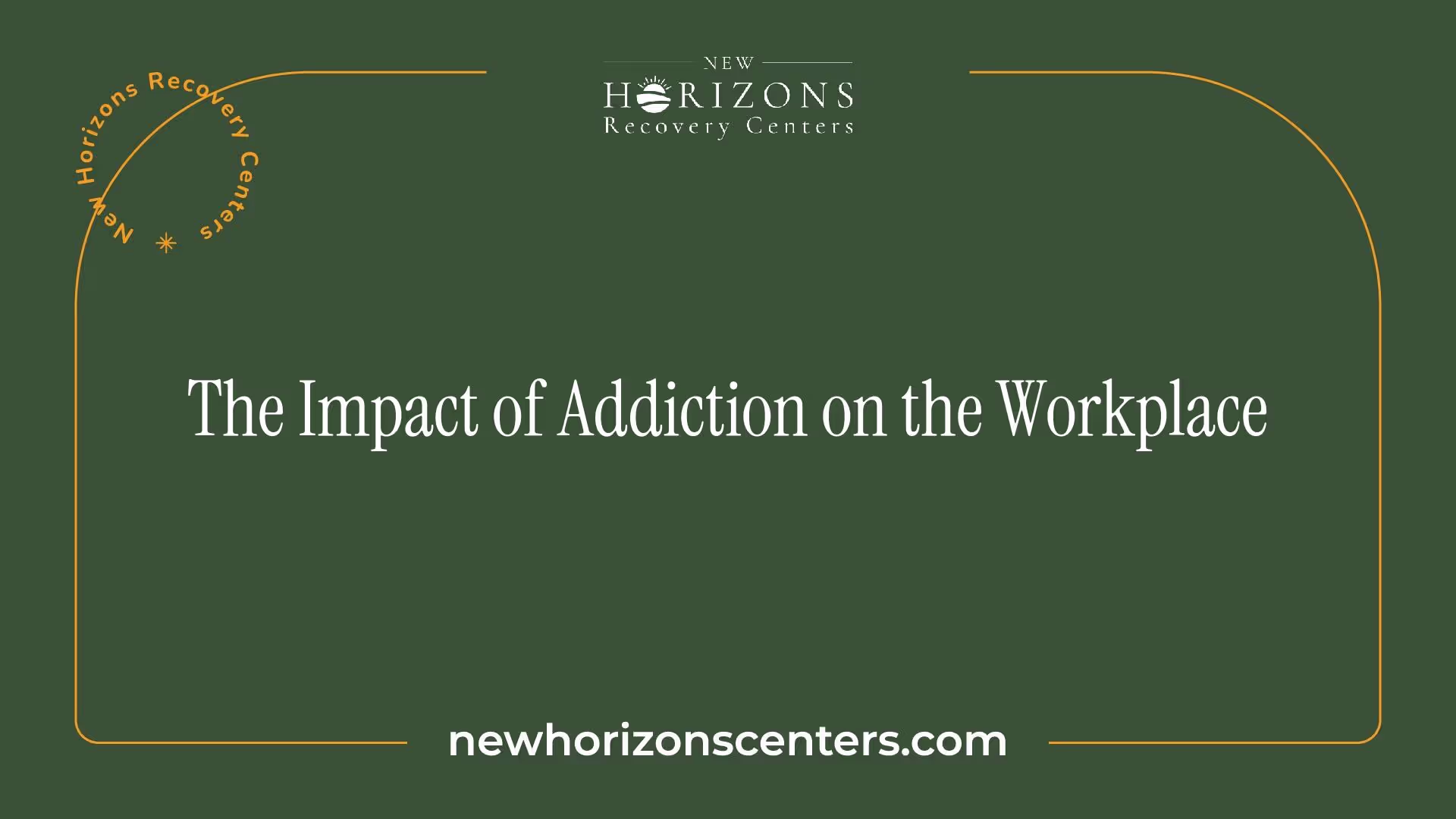 The Impact of Addiction on the Workplace