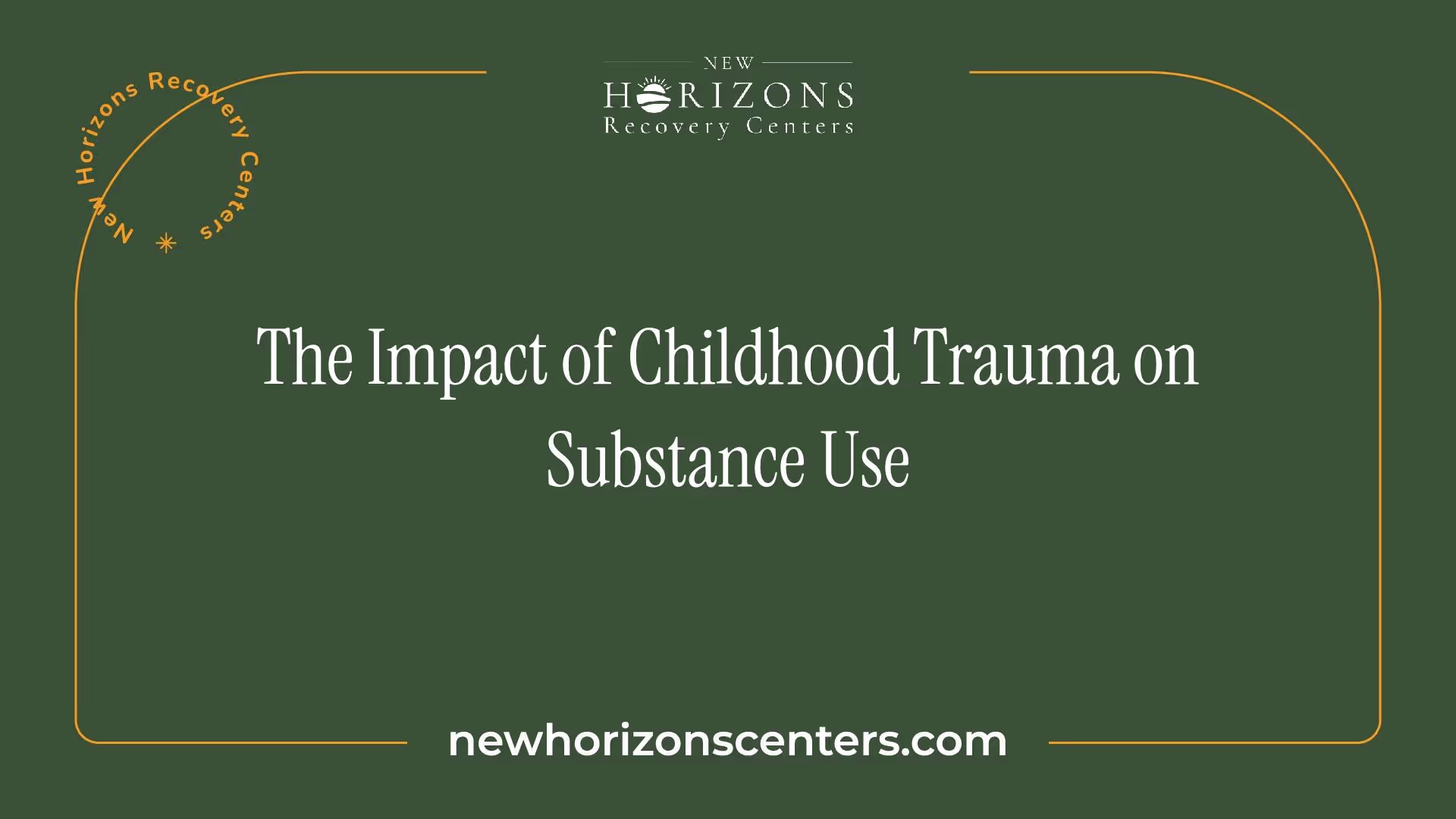 The Impact of Childhood Trauma on Substance Use