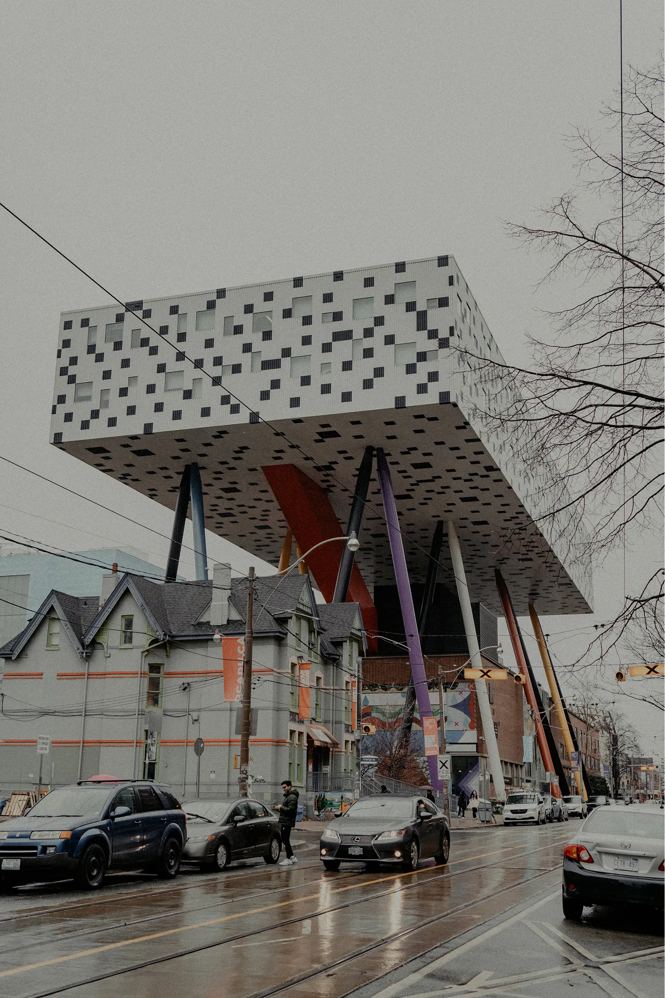 Andrew Lopez studying design at OCAD University in Toronto