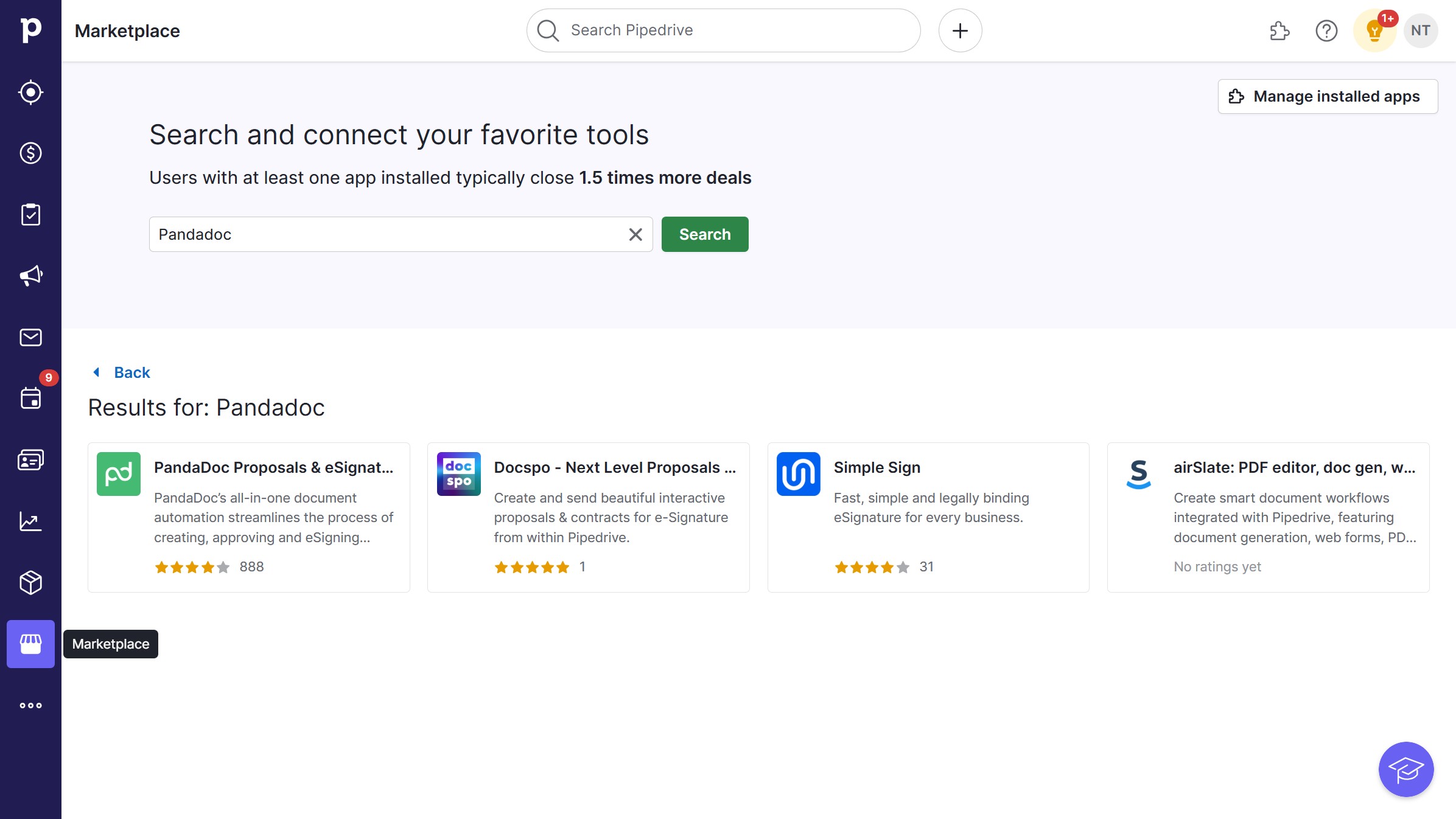 How to integrate Pipedrive with PandaDoc