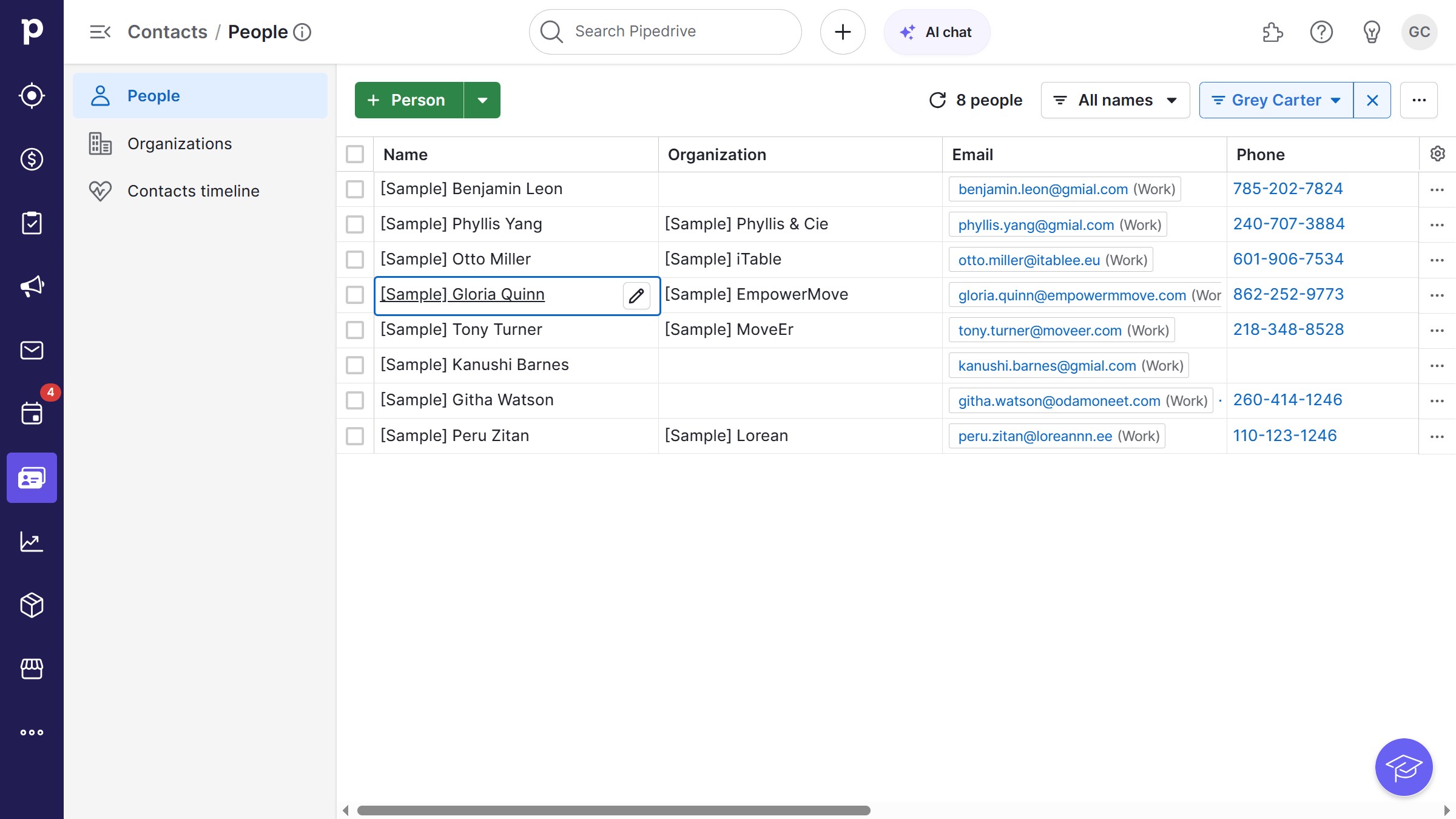 How to find the meeting scheduler in Pipedrive