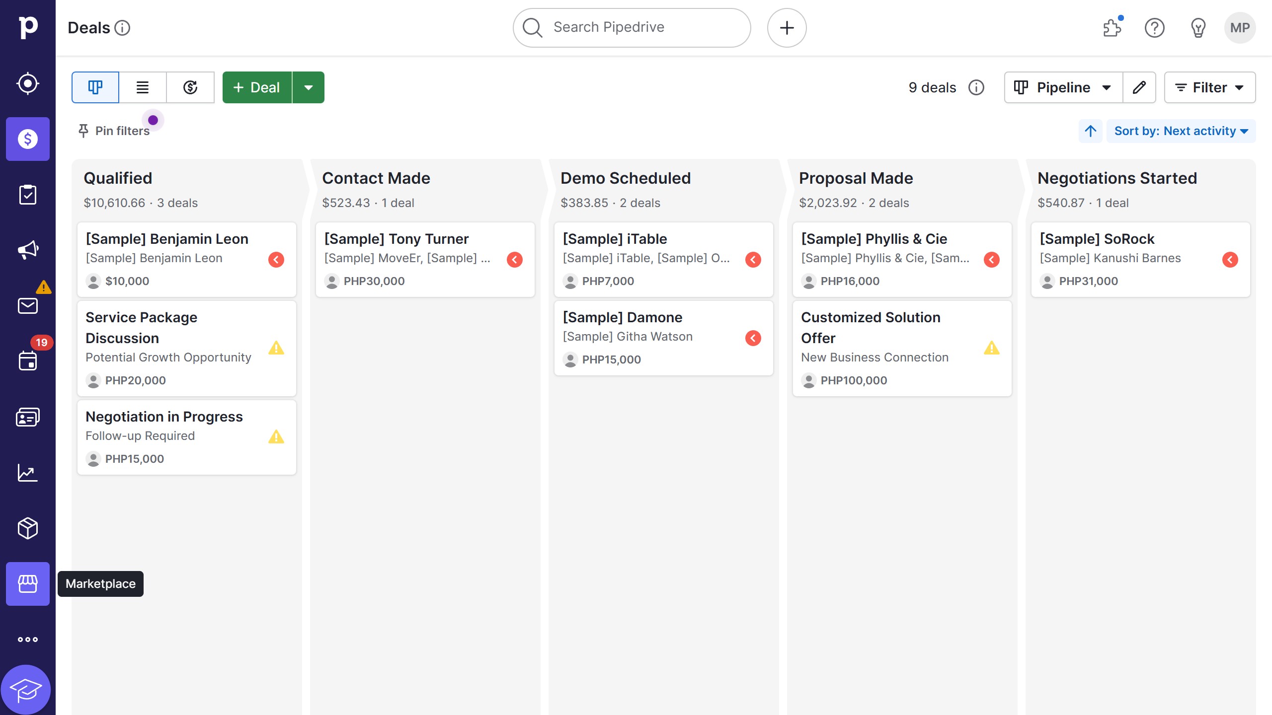 How to integrate Monday with Pipedrive