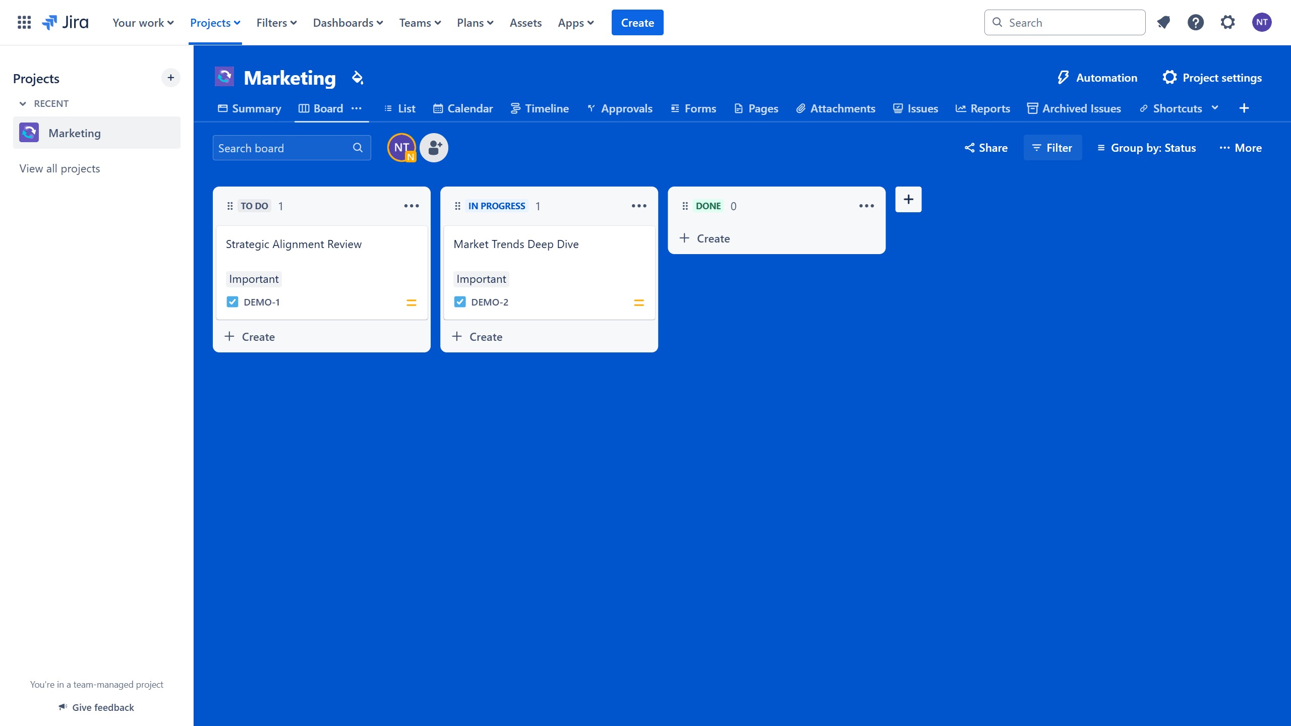 How to create a filter in Jira?