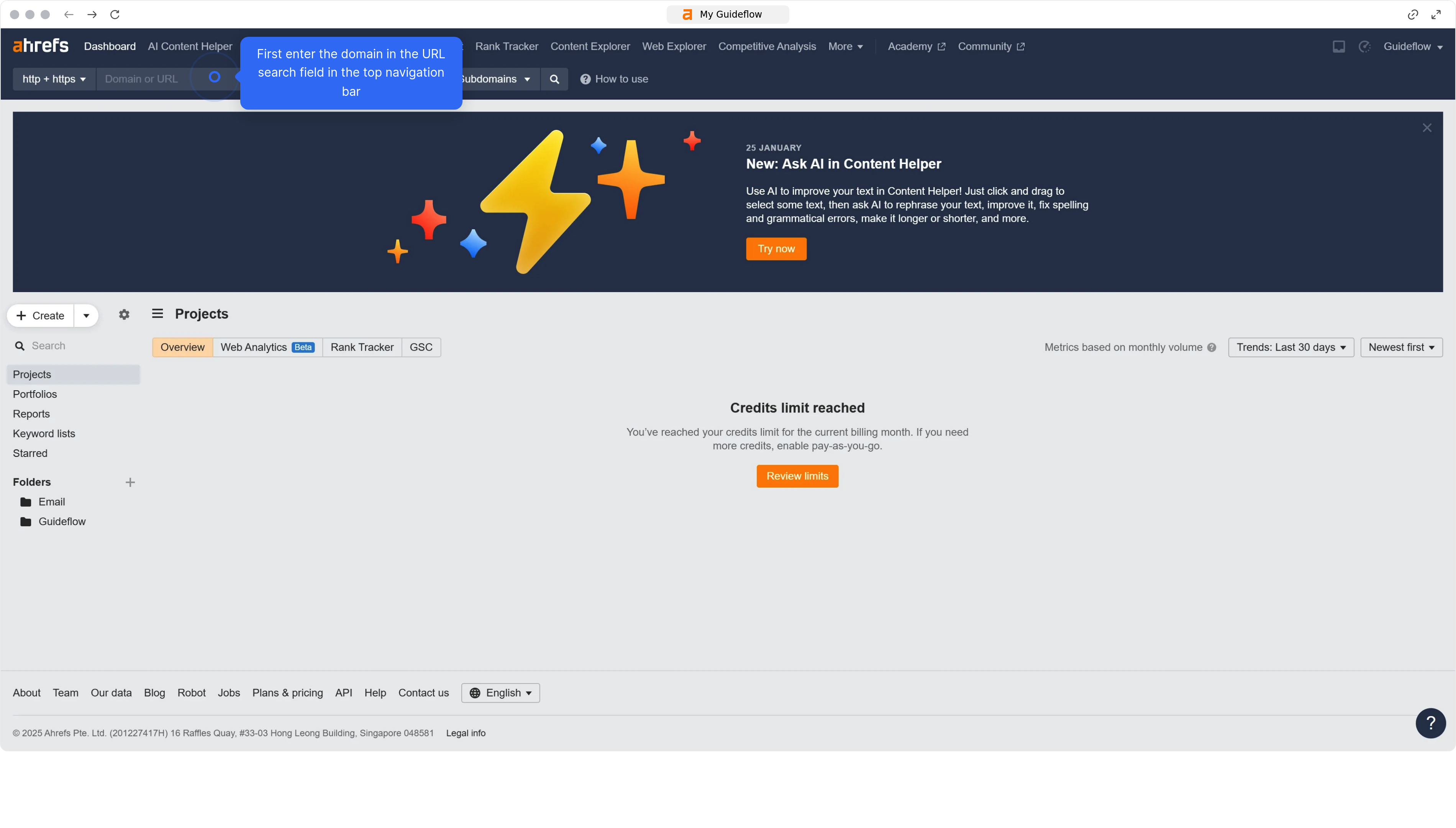 How to use Ahrefs for backlinks?
