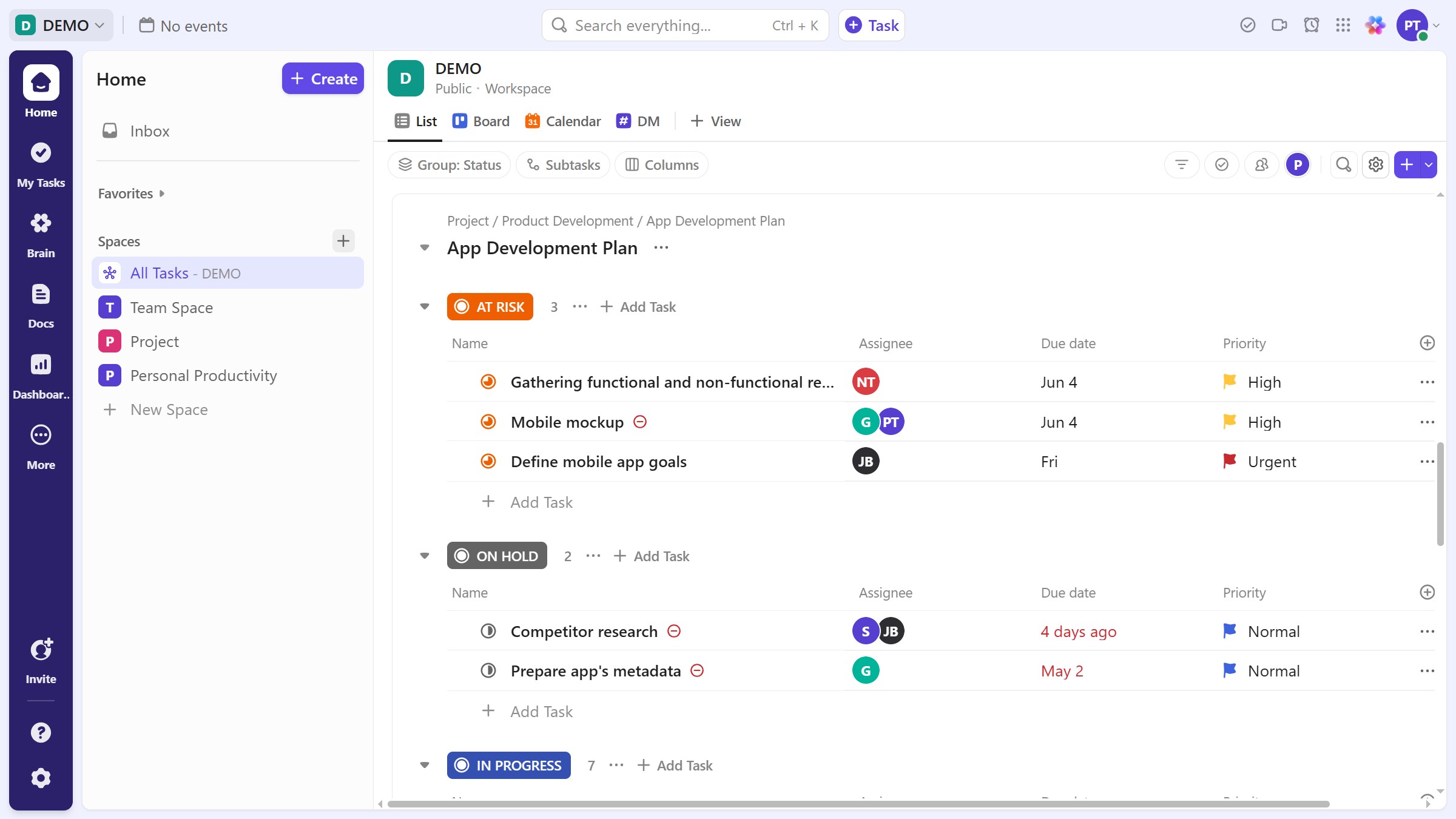 How to pin the Forms Hub to the Sidebar in ClickUp