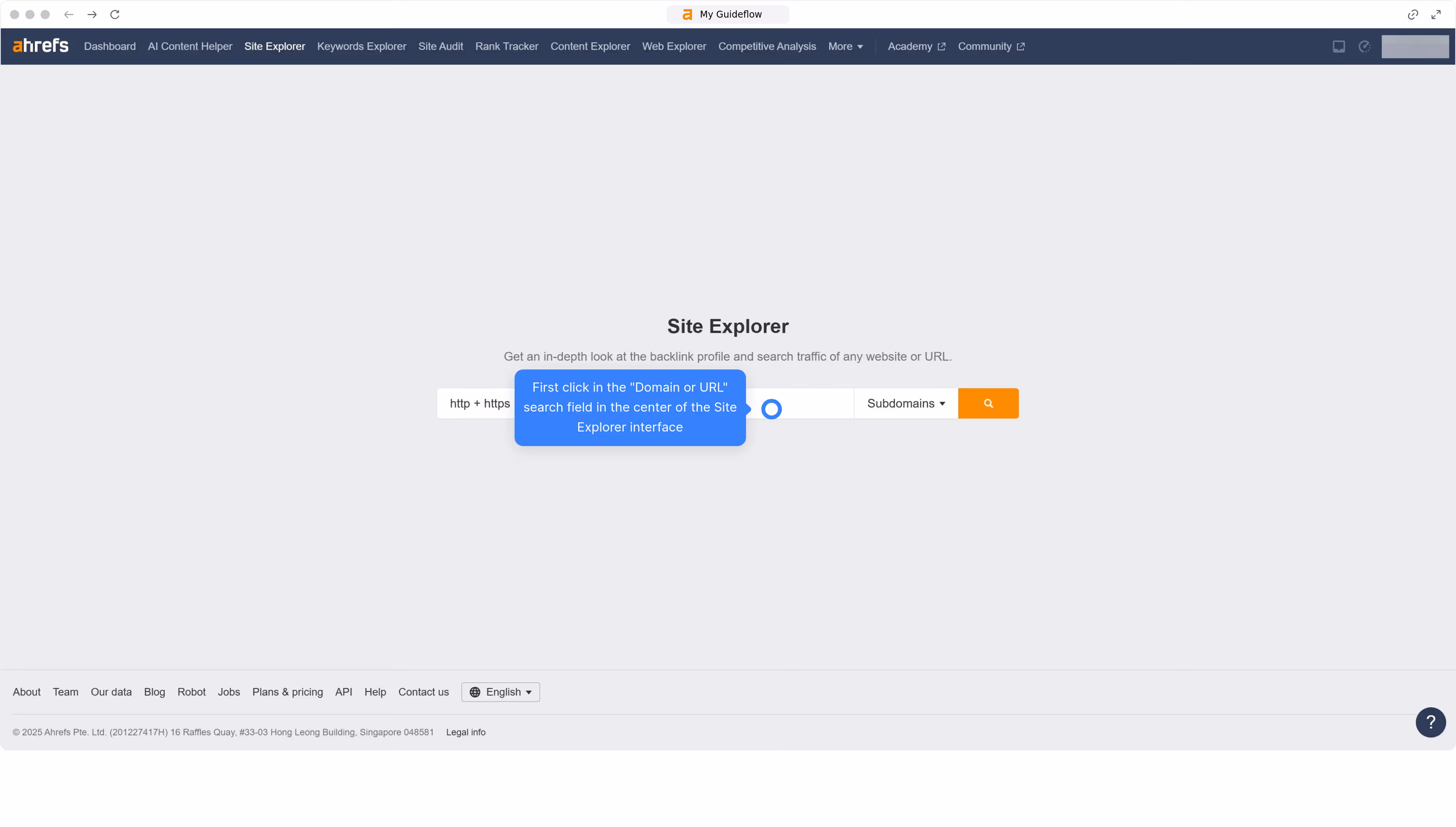 How to find competitors with Ahrefs?