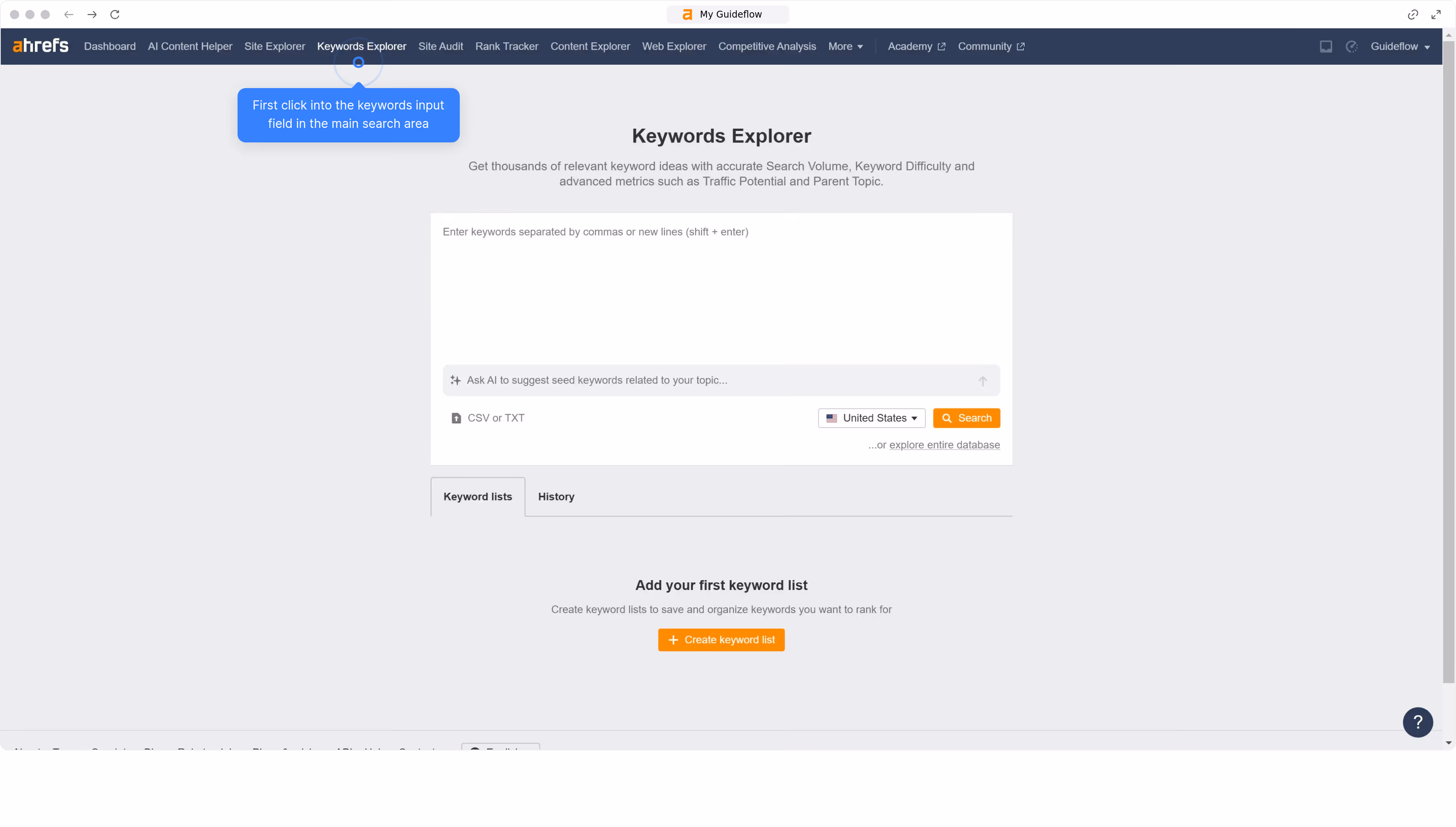 Ahrefs: How to find affiliate websites?