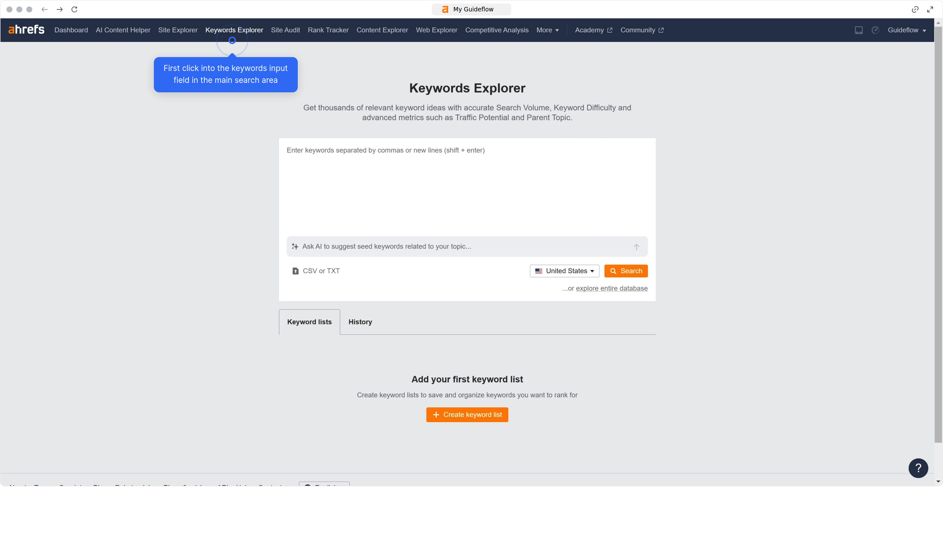 Ahrefs: How to find affiliate websites?