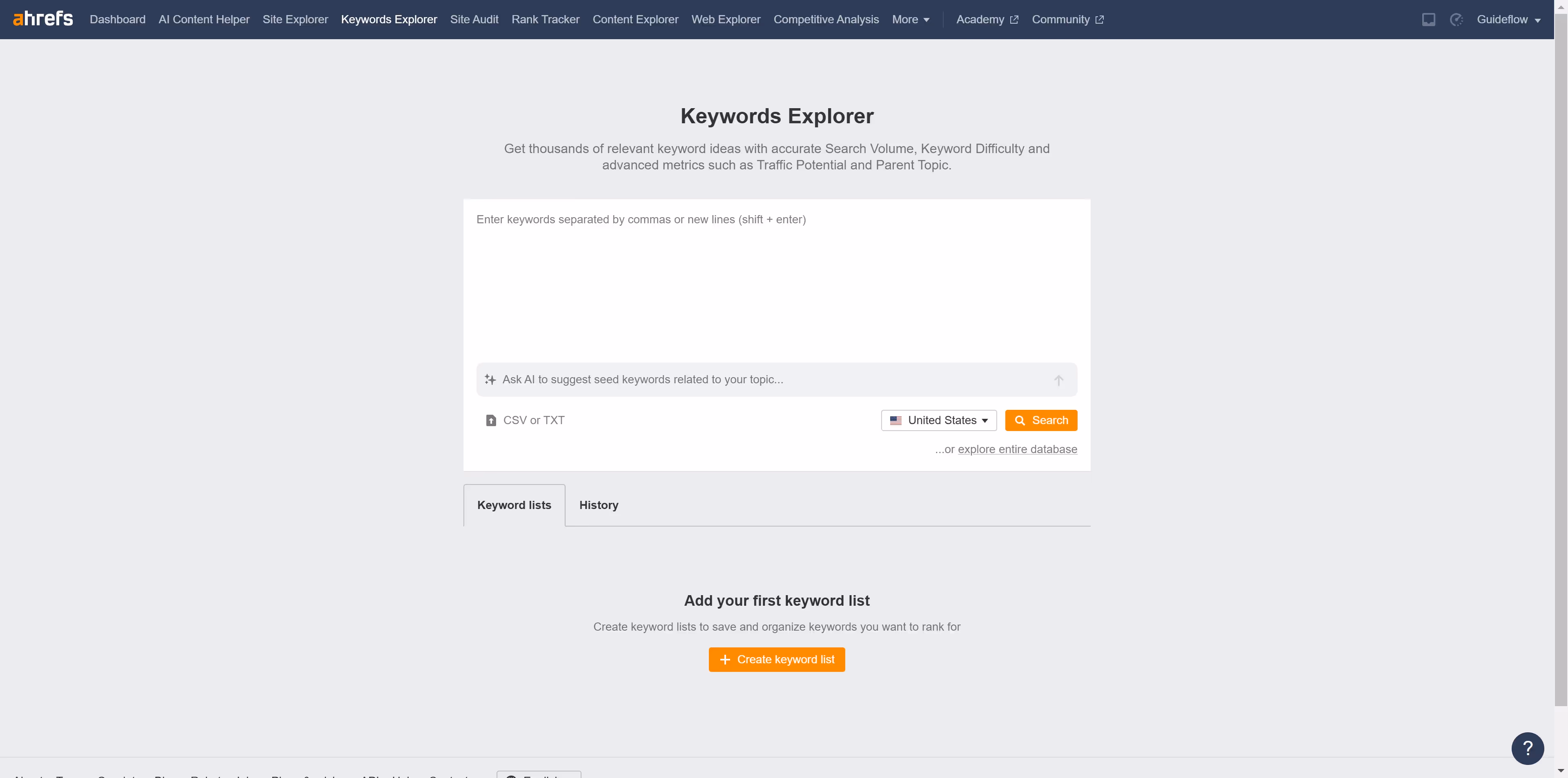 Ahrefs: How to find affiliate websites?