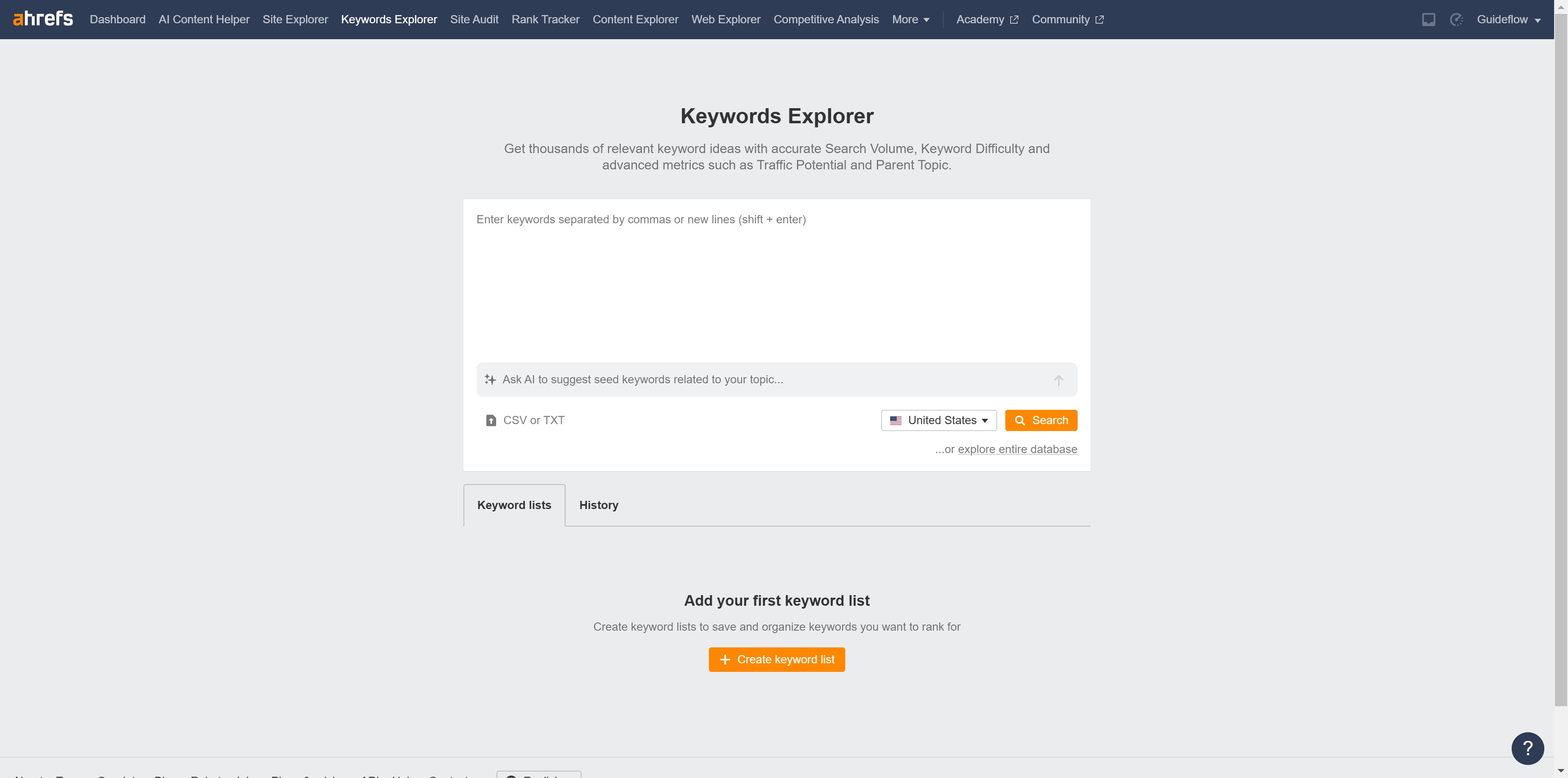 Ahrefs: How to find affiliate websites?