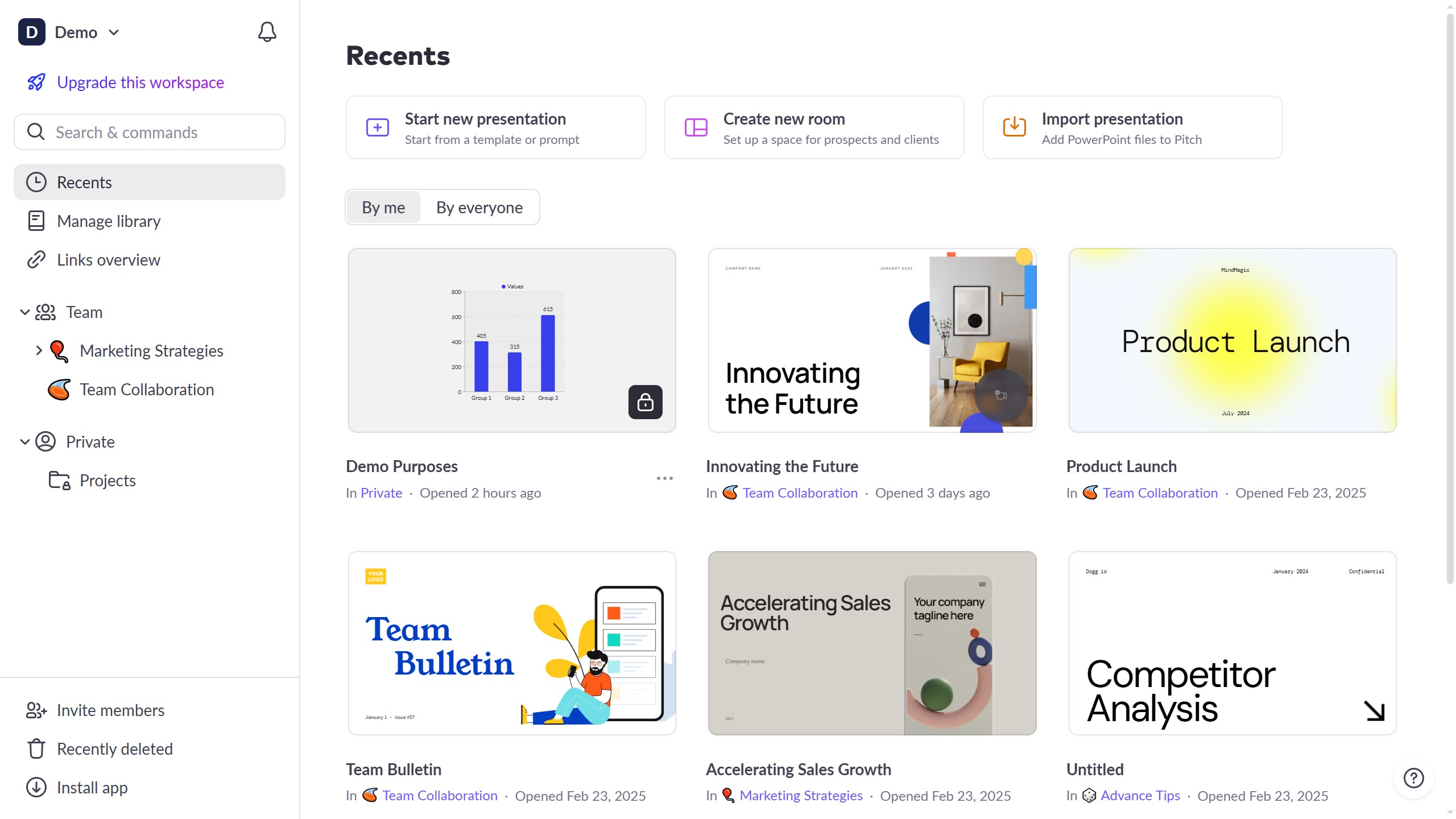 How to format numbers in the chart in Pitch