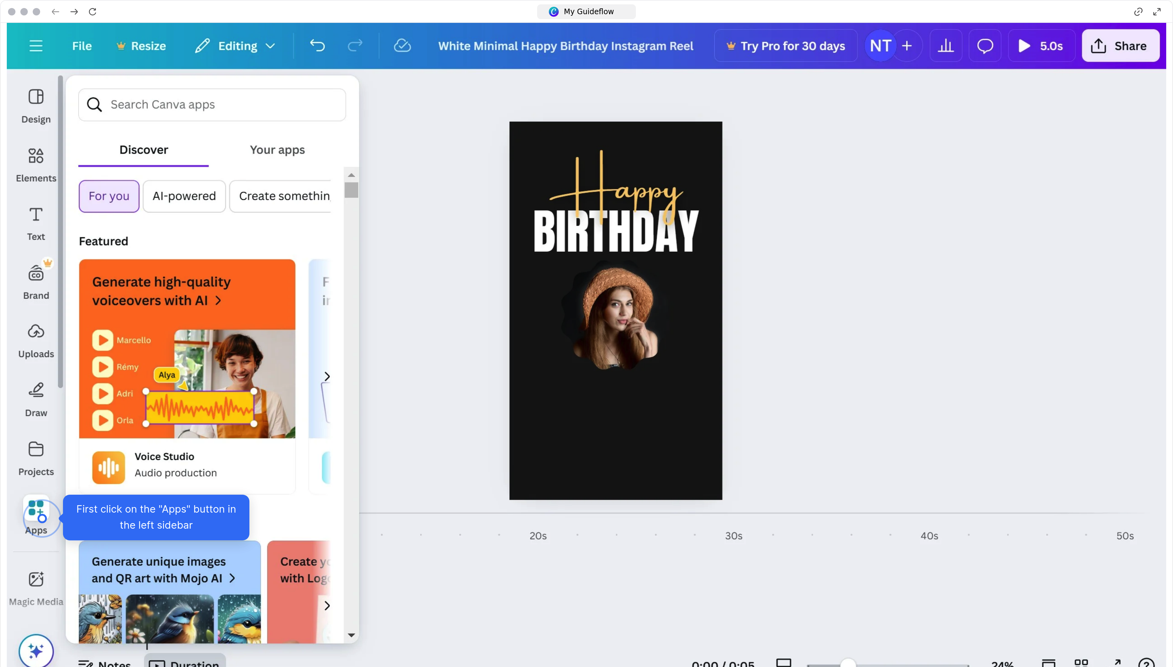 How to cartoonize a photo in Canva?