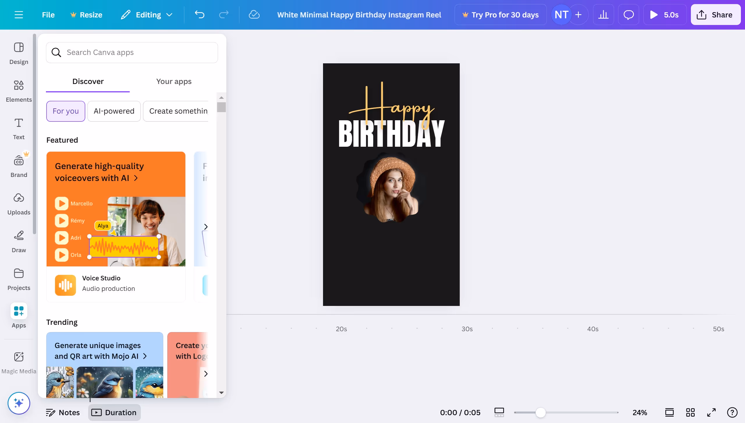 How to cartoonize a photo in Canva?