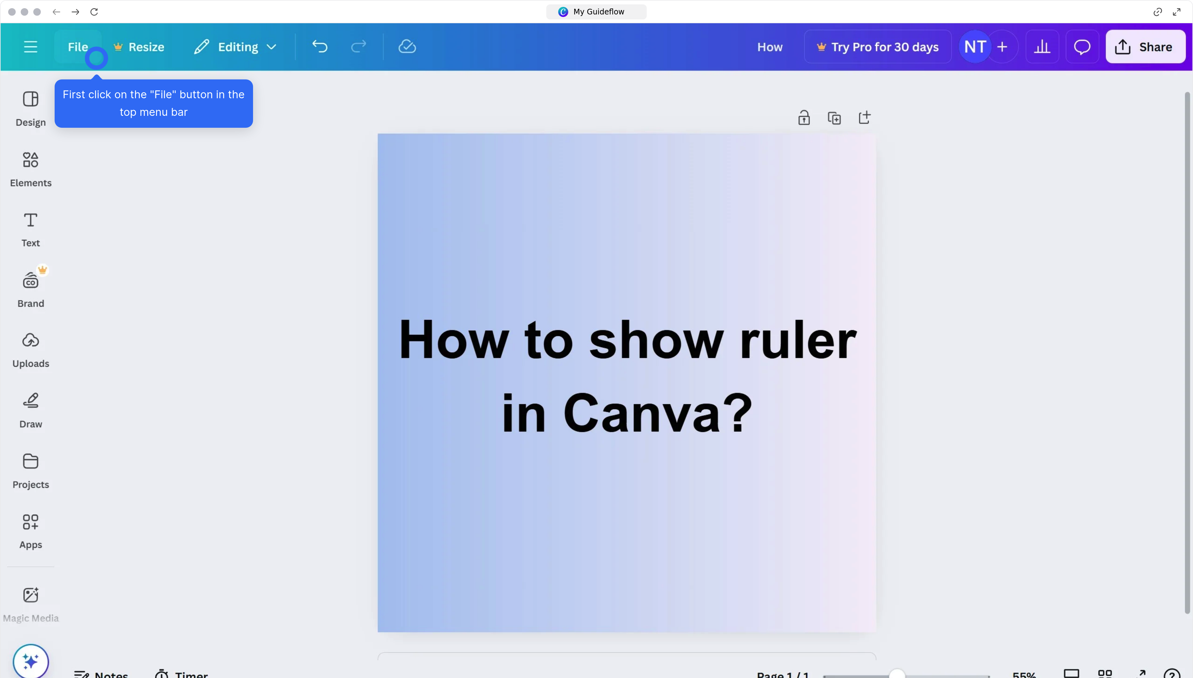 How to slice in Canva?