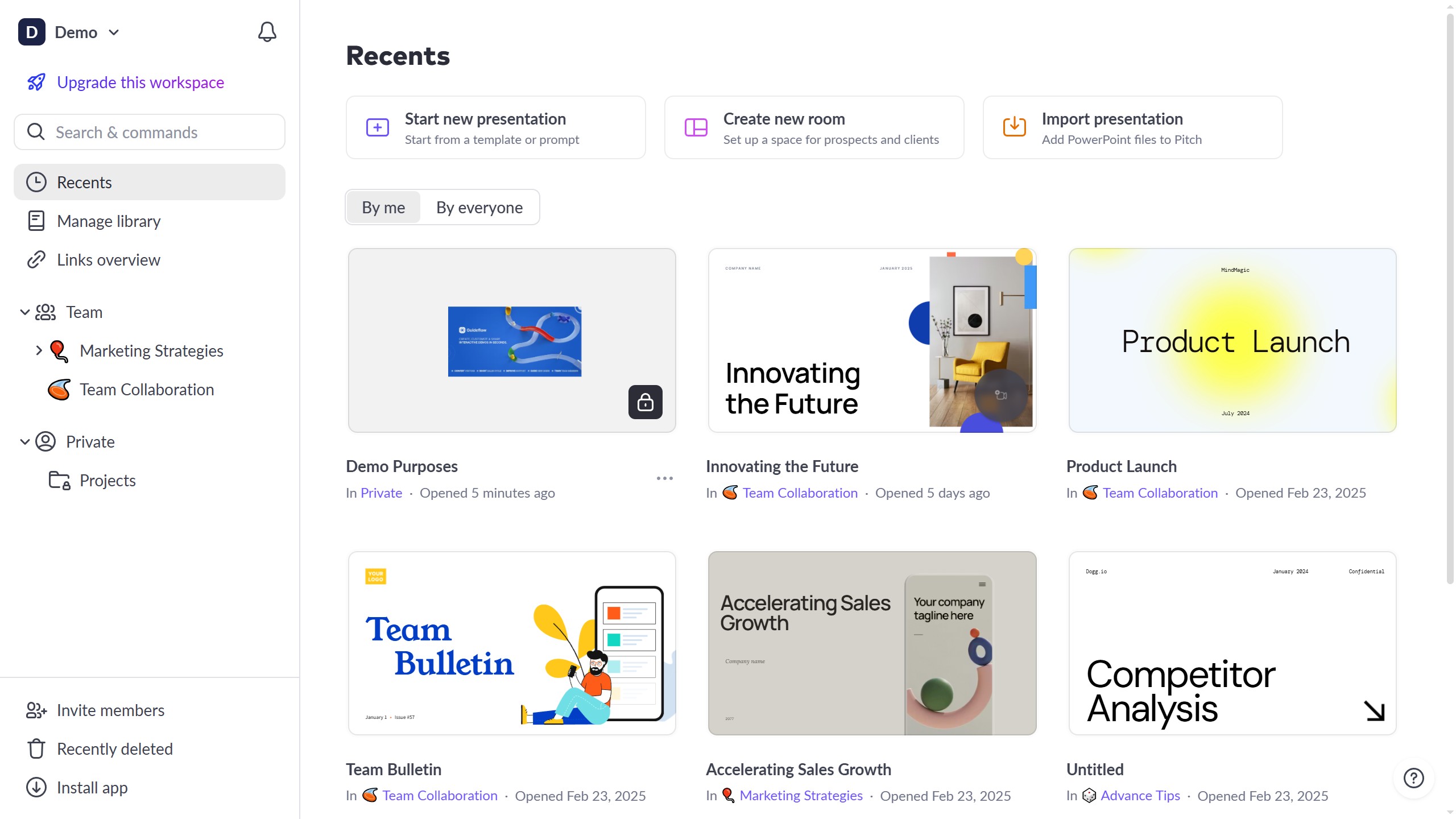 How to delete an image in Pitch