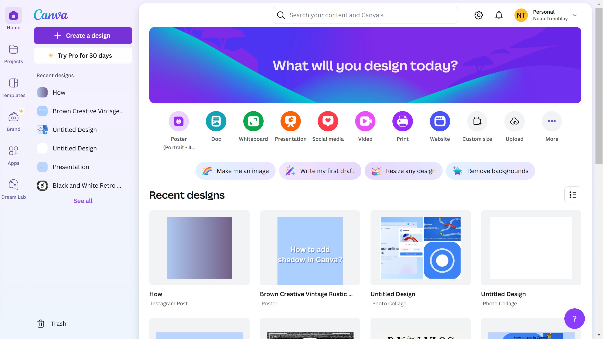 How to create a journal in Canva?