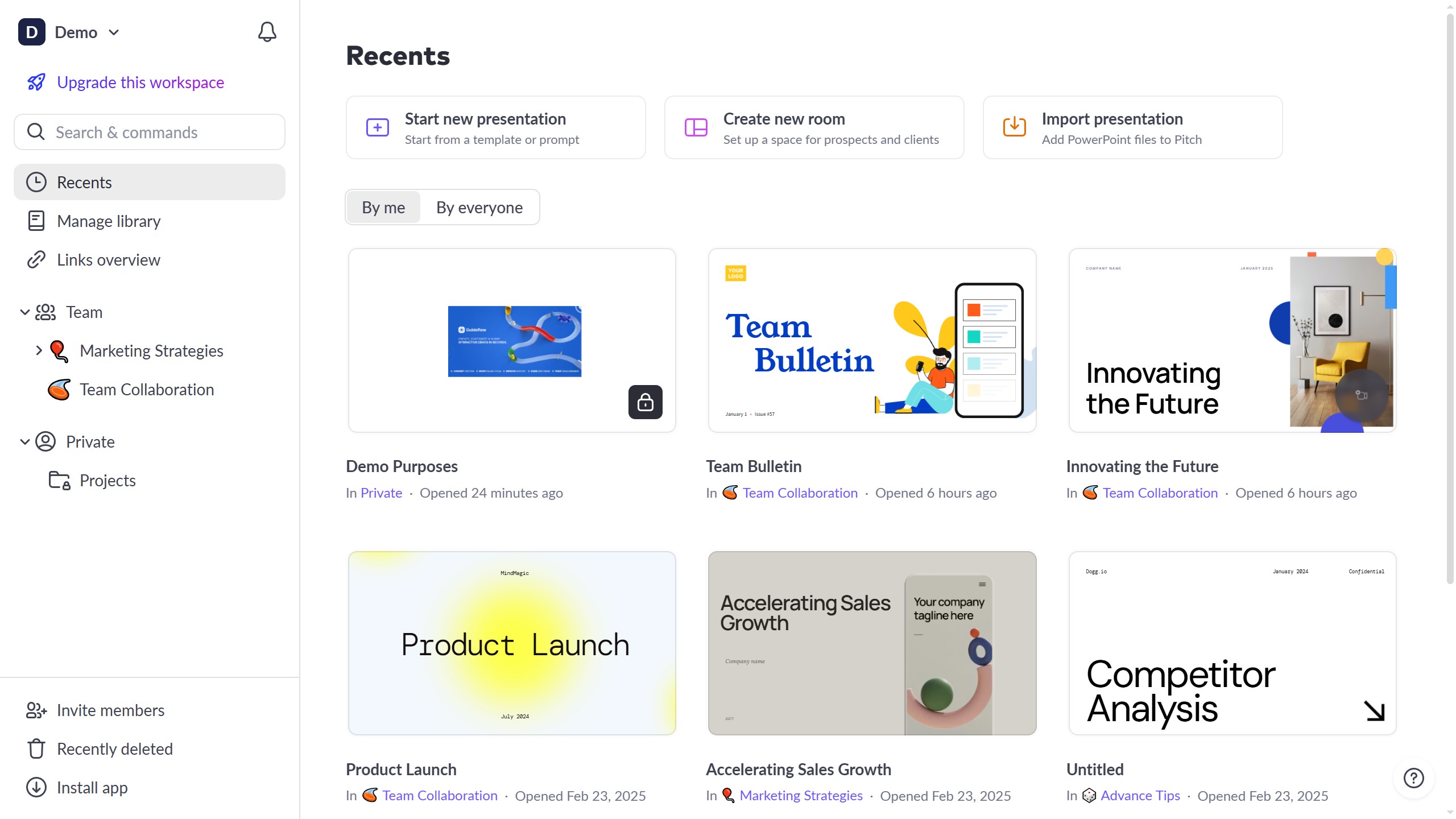 How to align images in Pitch