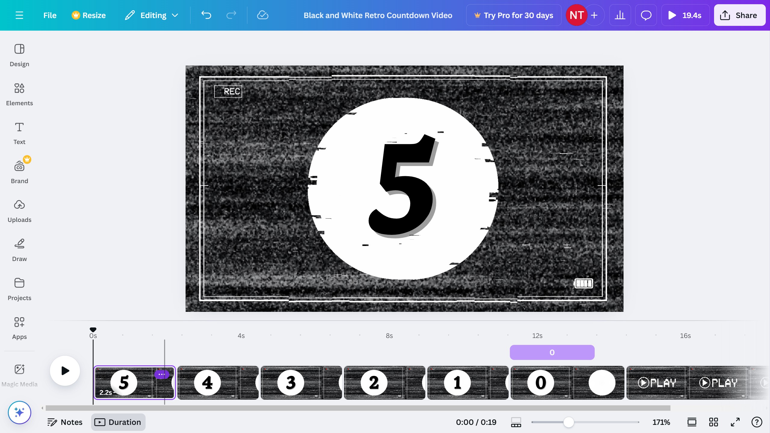 How to add transitions in Canva?