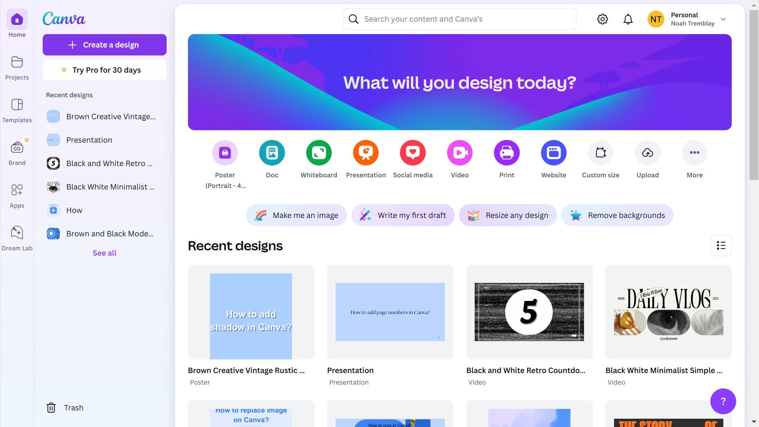 How to make a collage on Canva?