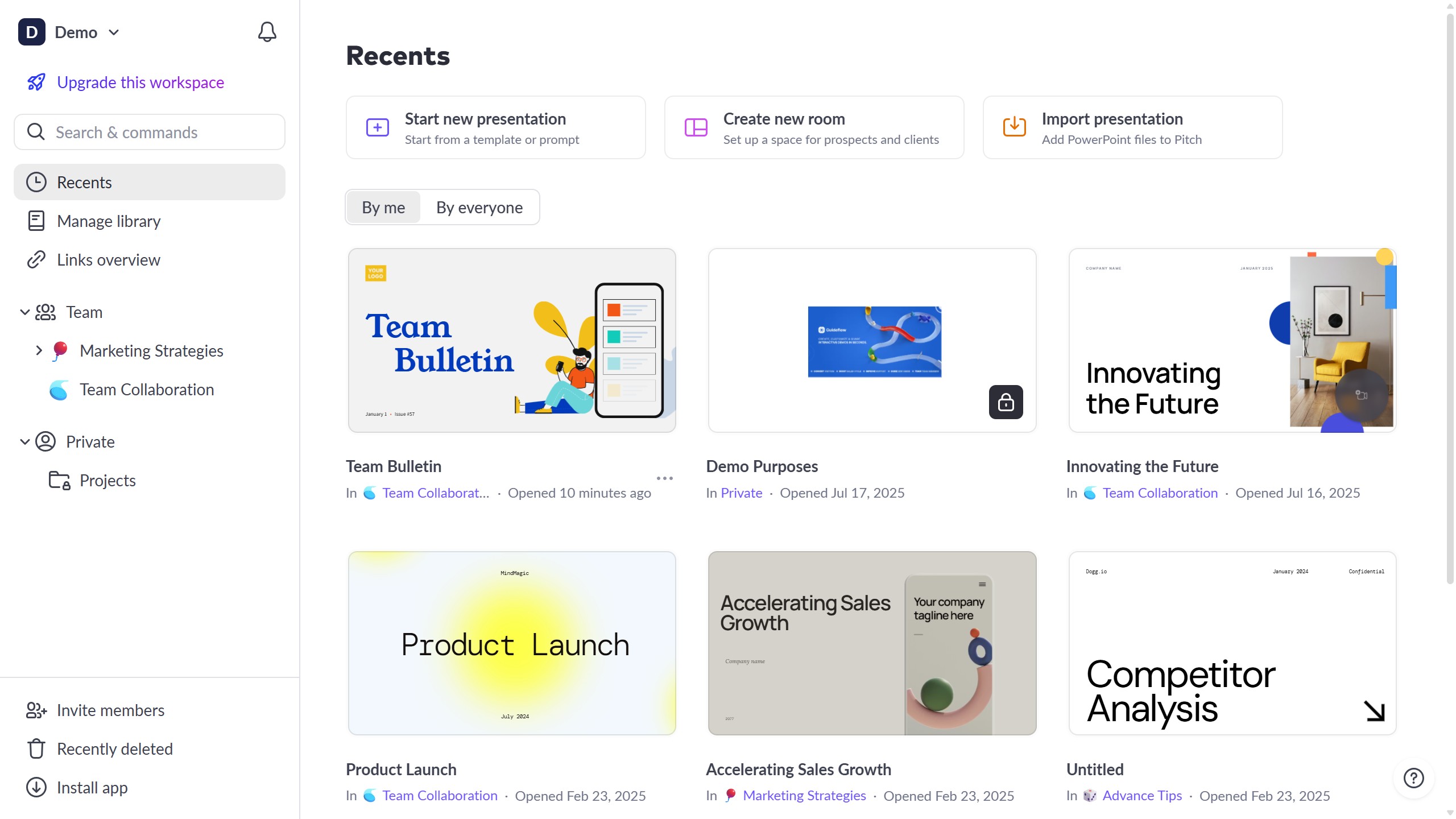 How to mark a slide as "Done" in Pitch