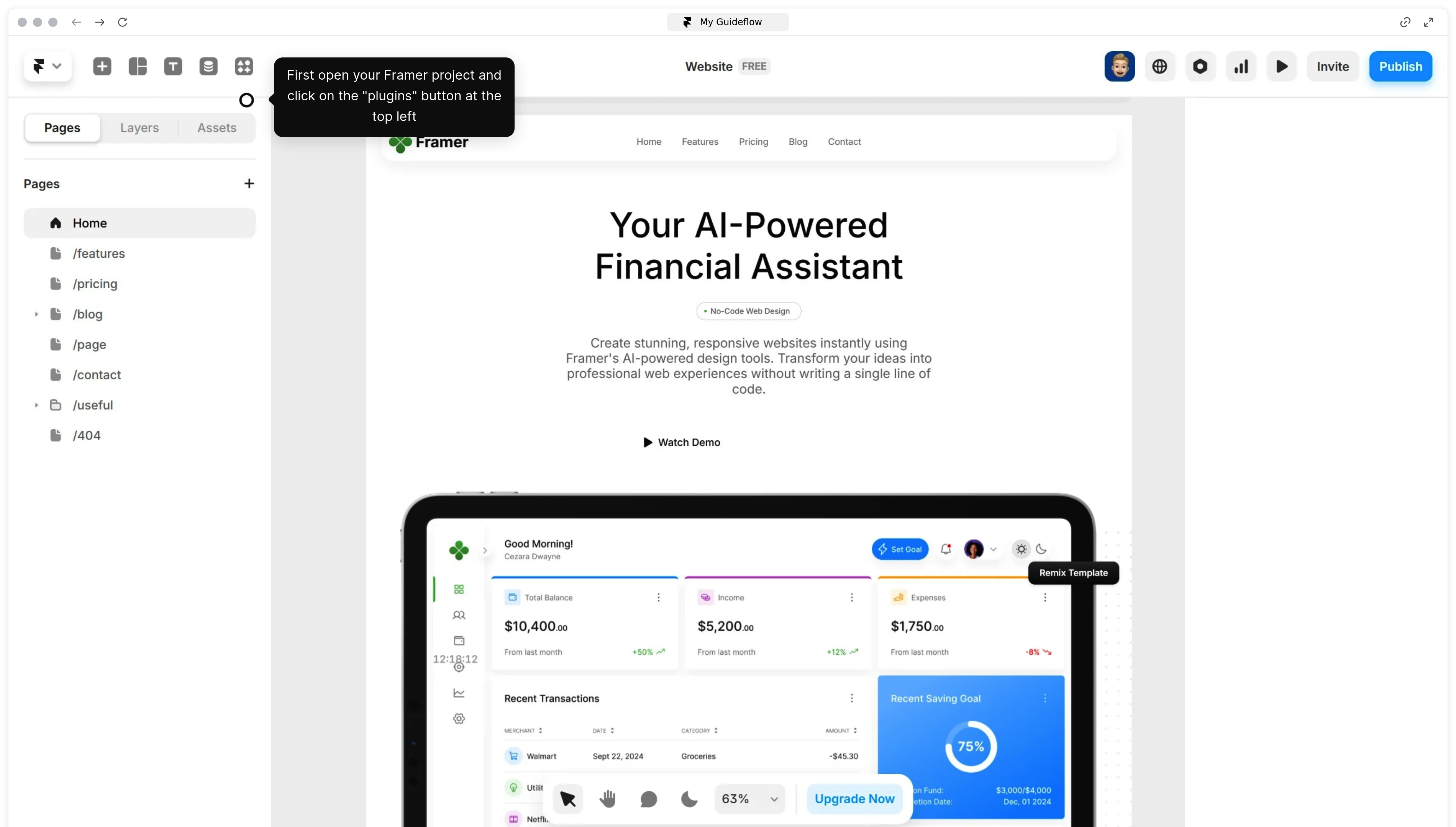 How to activate Hubspot plugin into Framer