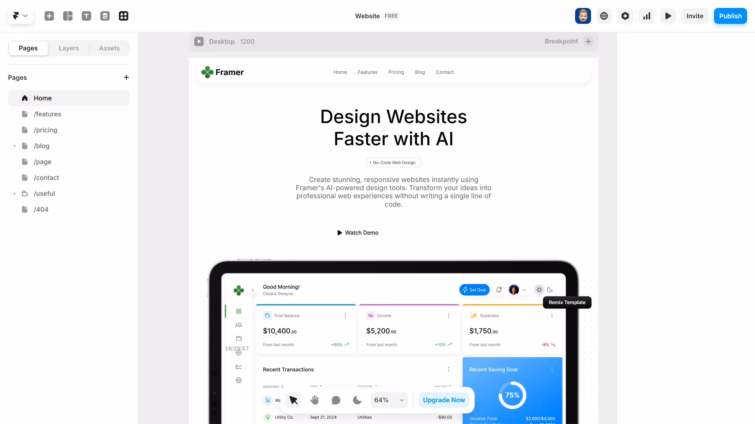 How to activate Tidy Up plugin into Framer