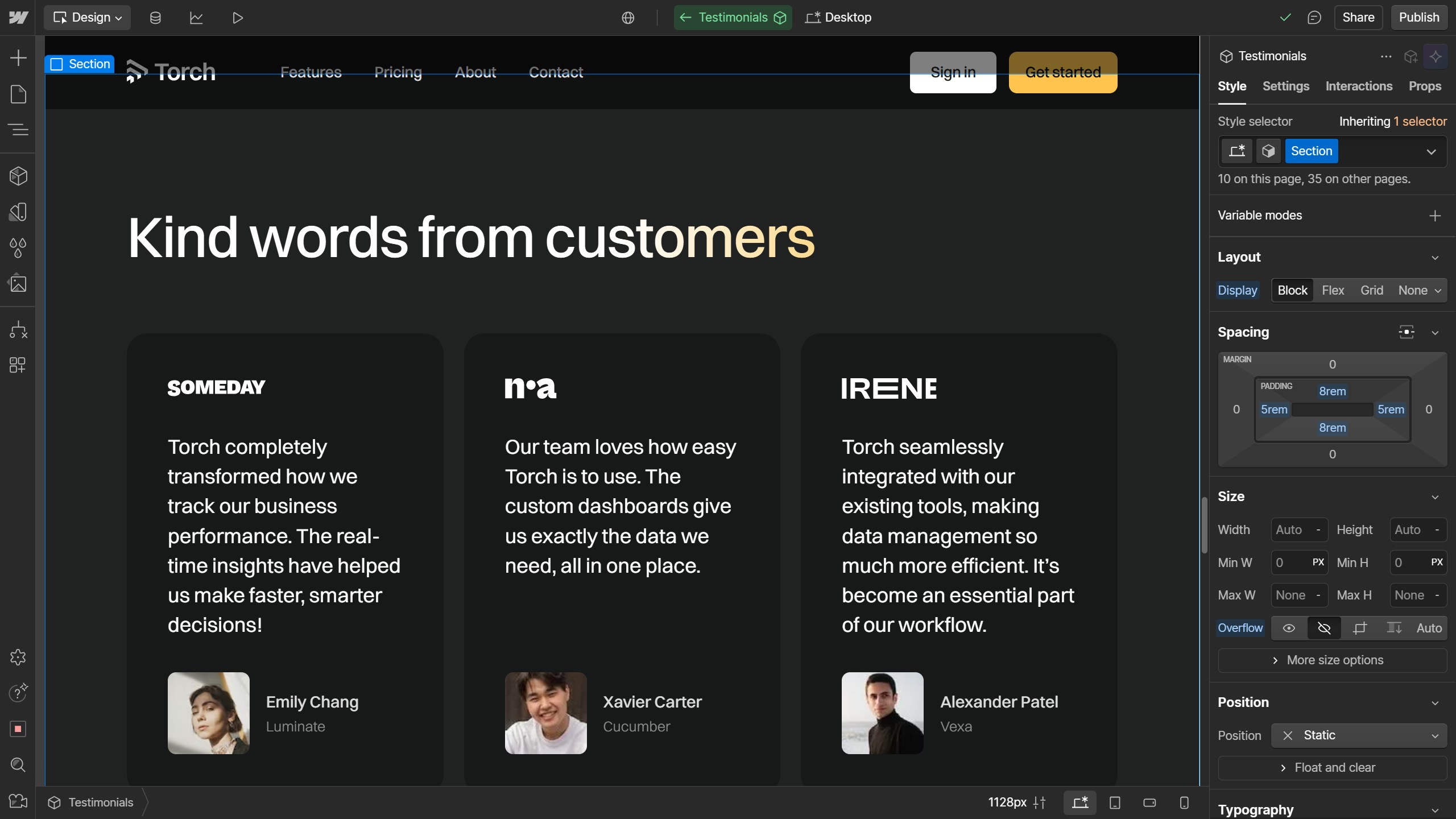How to link to a section on another page Webflow?