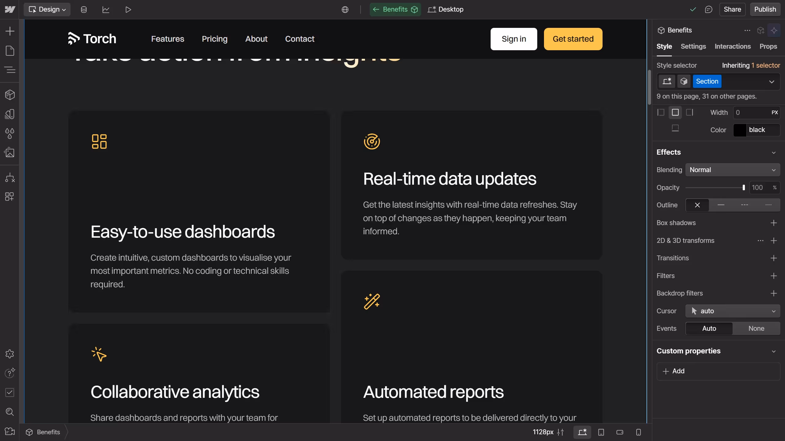 How to add background image in Webflow?