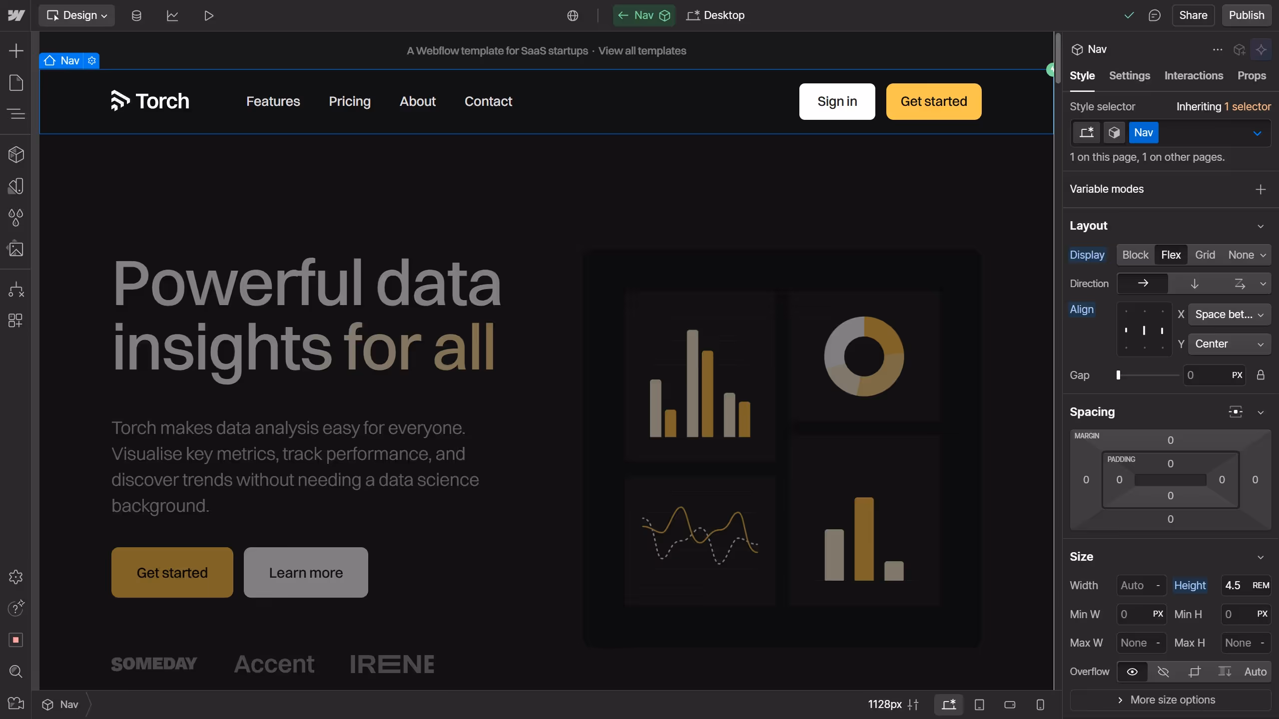 How to make navbar sticky Webflow?