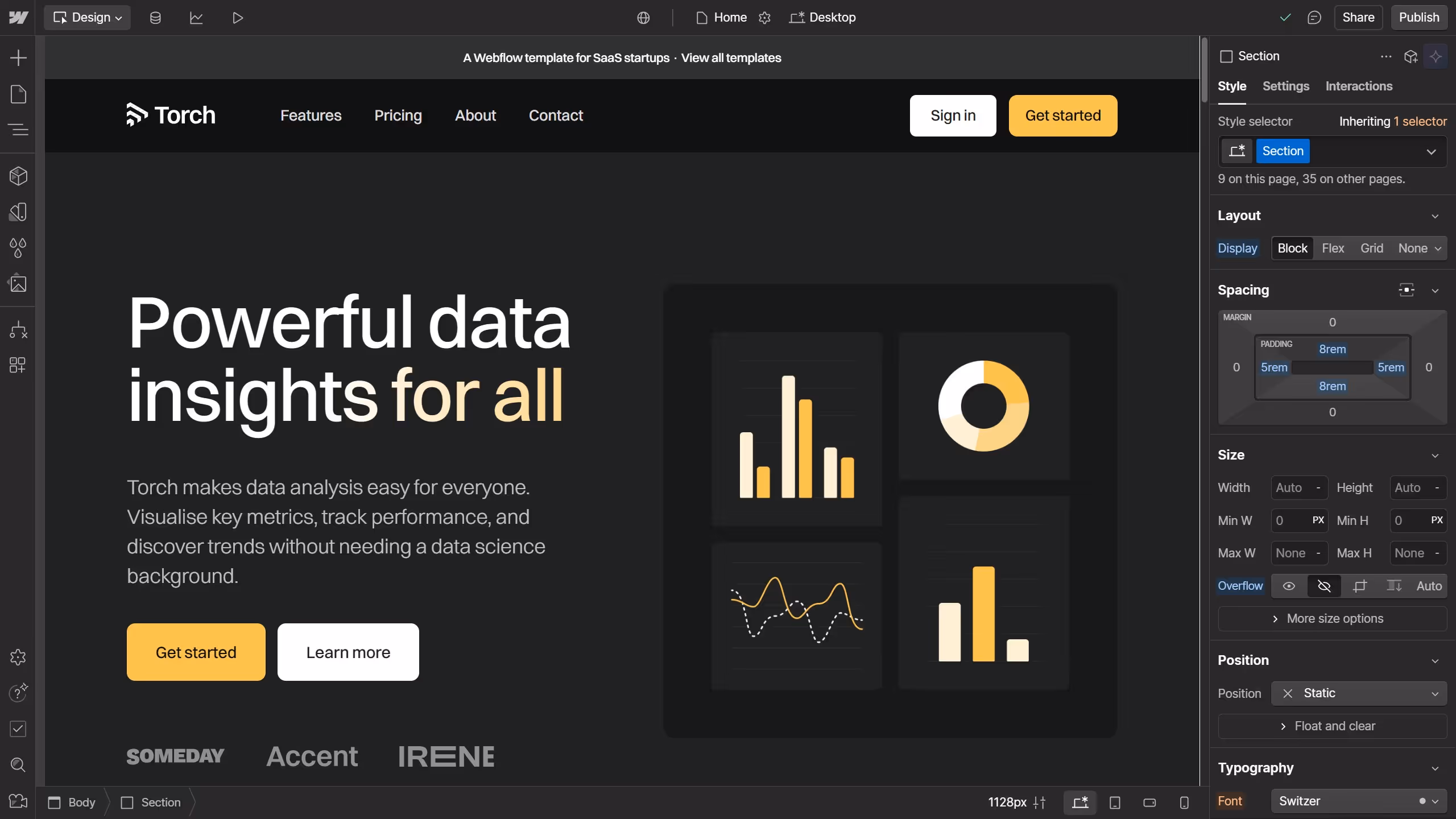 How to duplicate a component in Webflow?