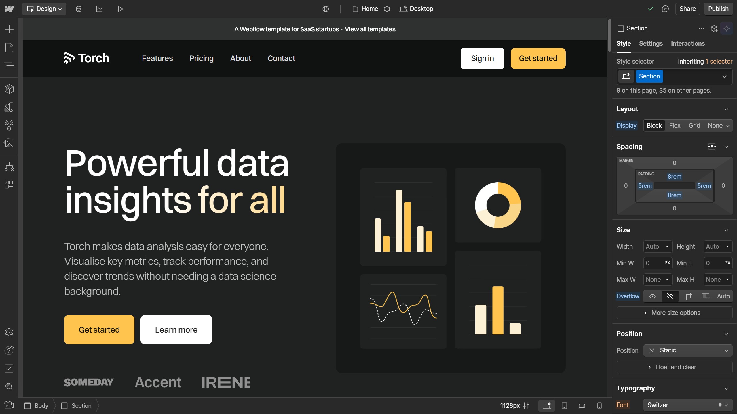 How to duplicate a component in Webflow?
