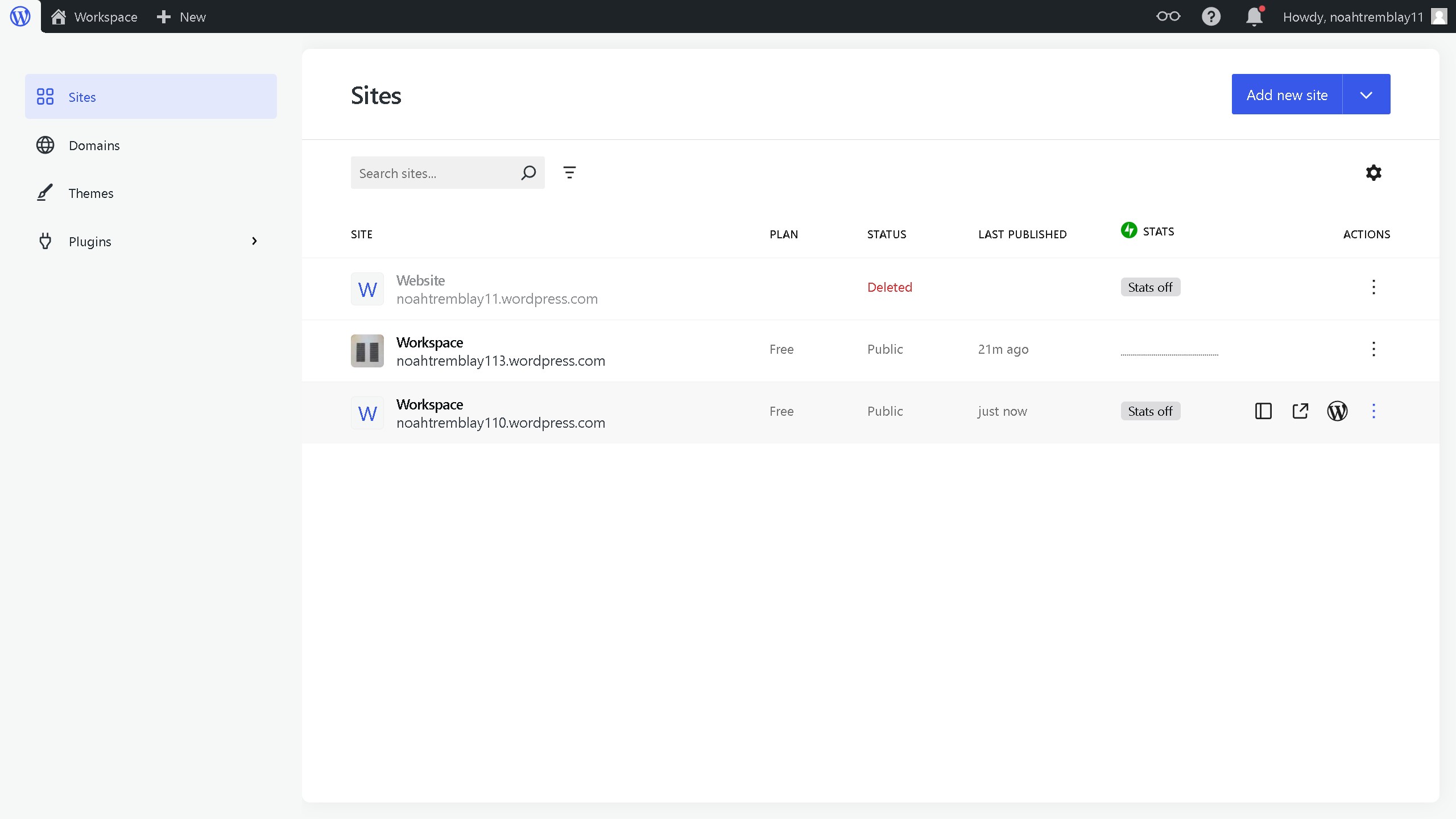 How to delete WordPress site and start over?