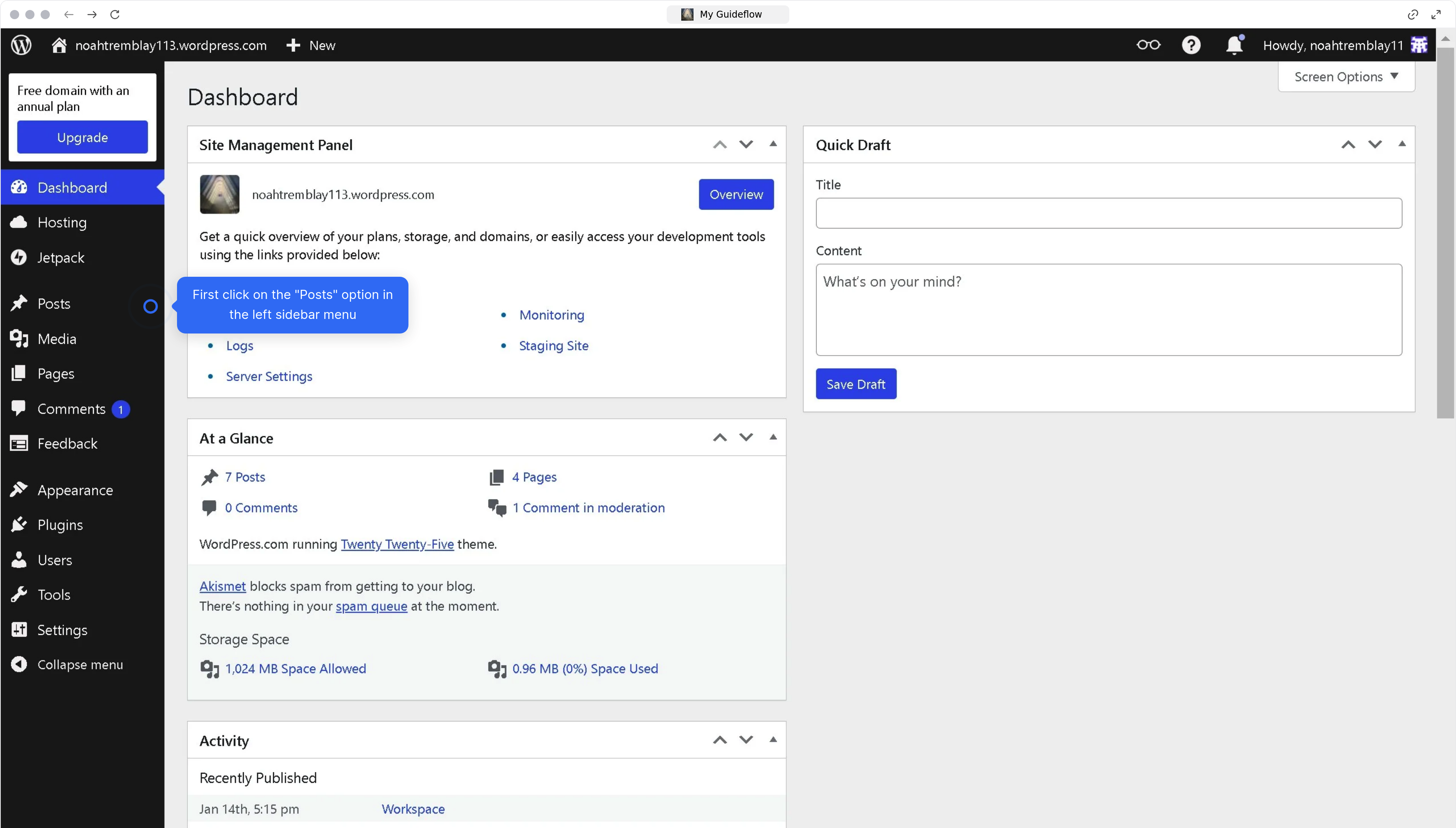 How to export blog posts from WordPress?