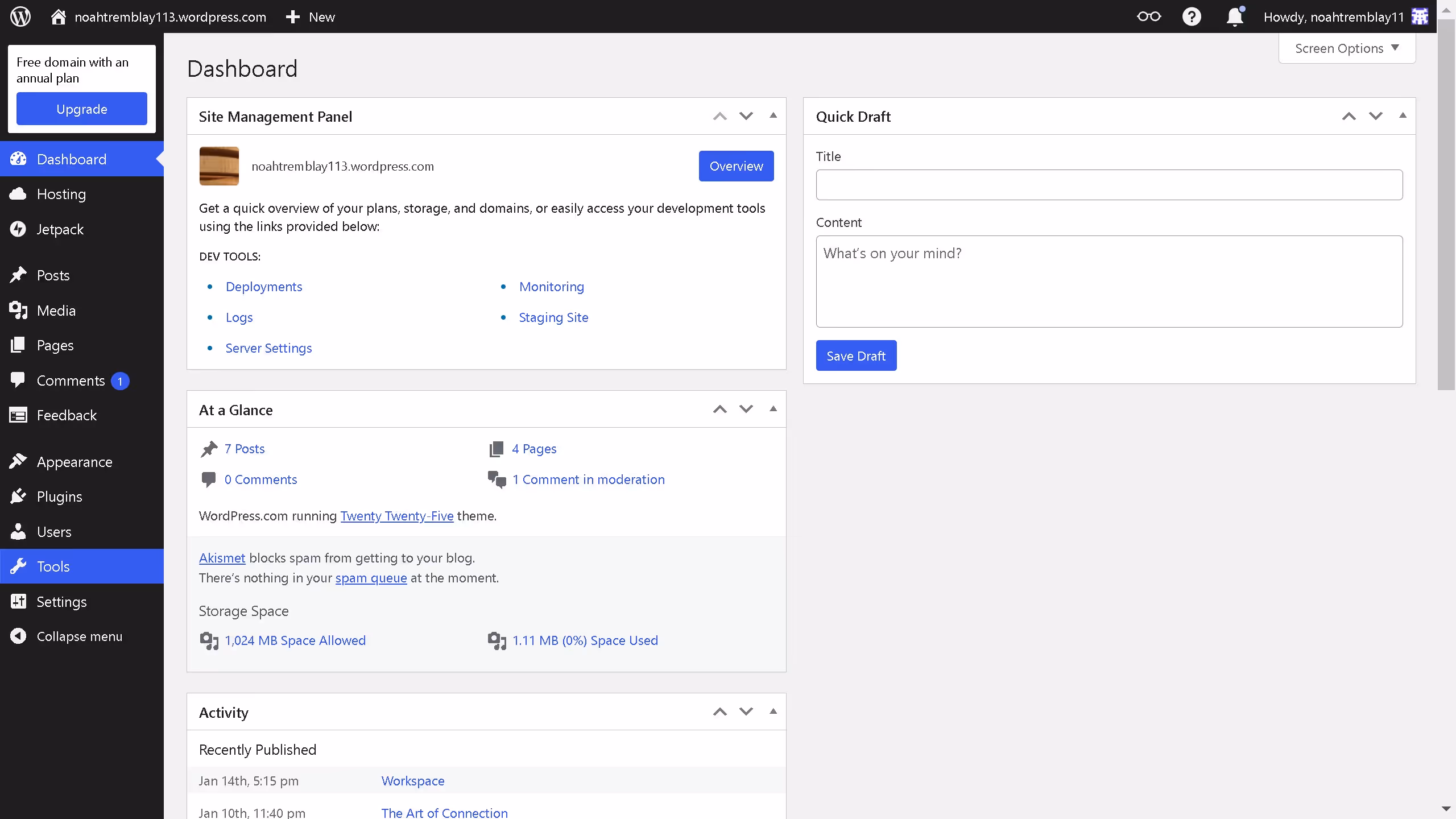 How to export blog posts from WordPress?